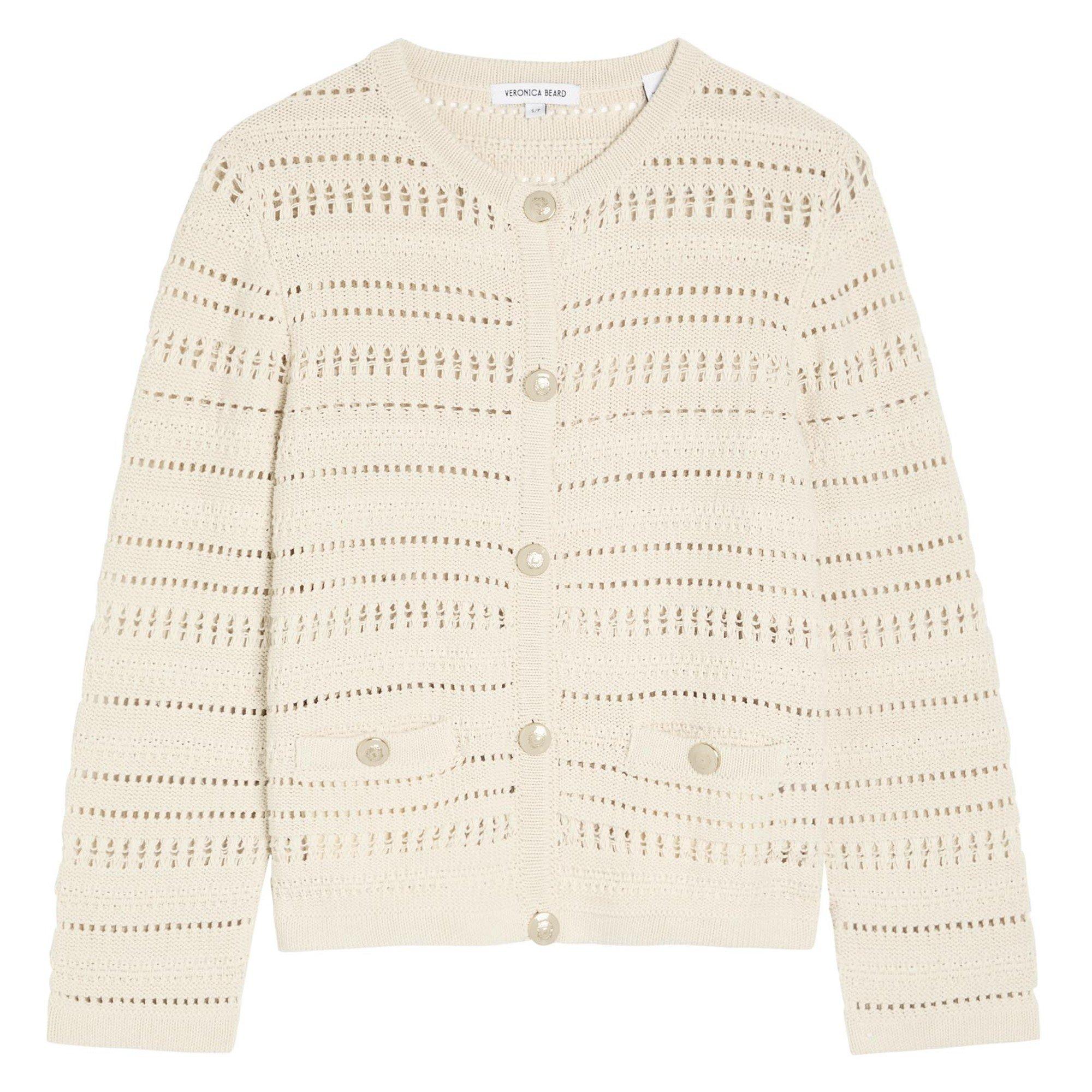ECRU - Veronica Beard - BELLINGHAM CARDIGAN