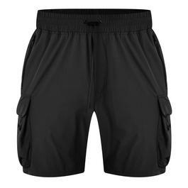 Represent 247 MenS Logo Nylon V1 Cargo Shorts