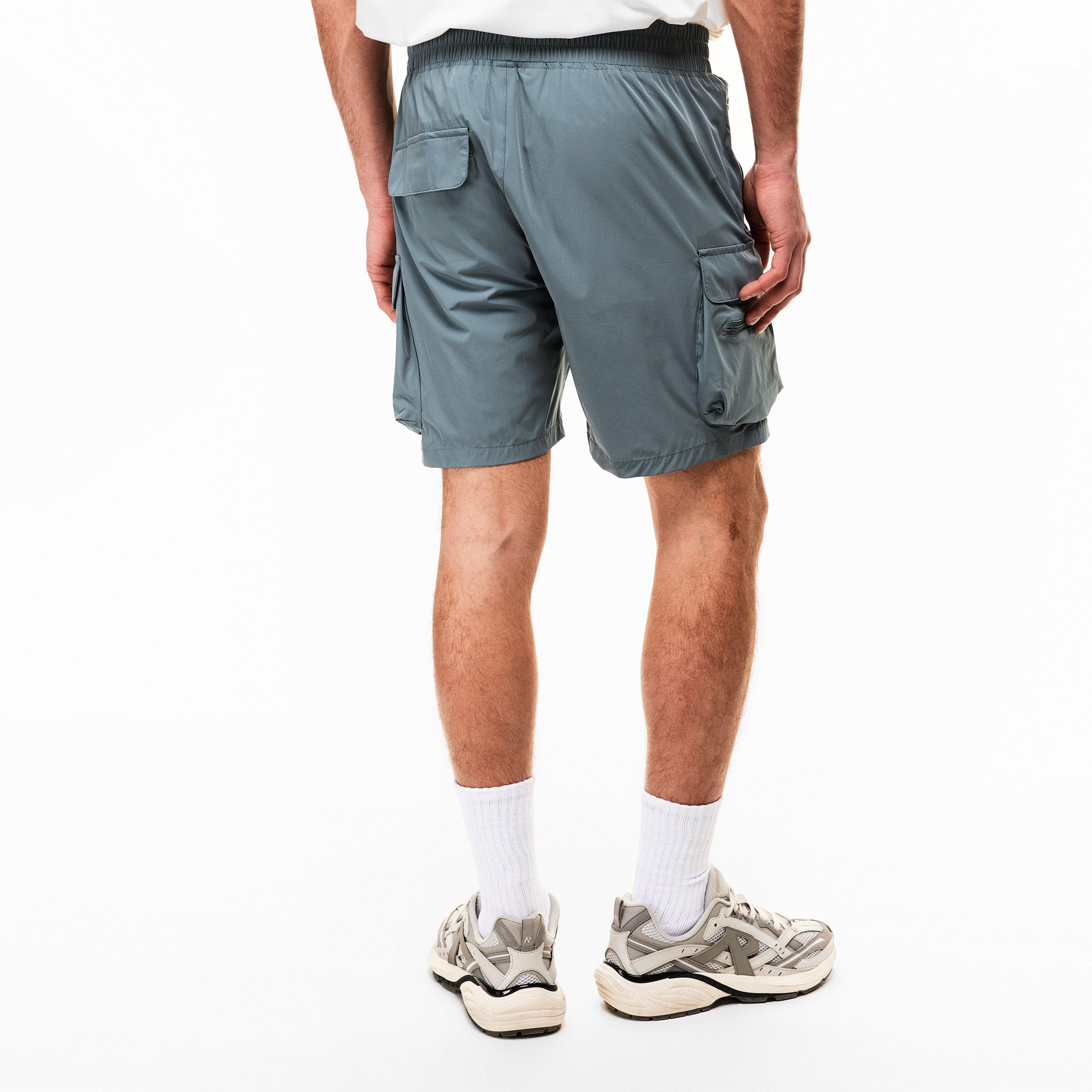 Dusky Navy - Represent 247 - Men's Logo Nylon V1 Cargo Shorts - 4