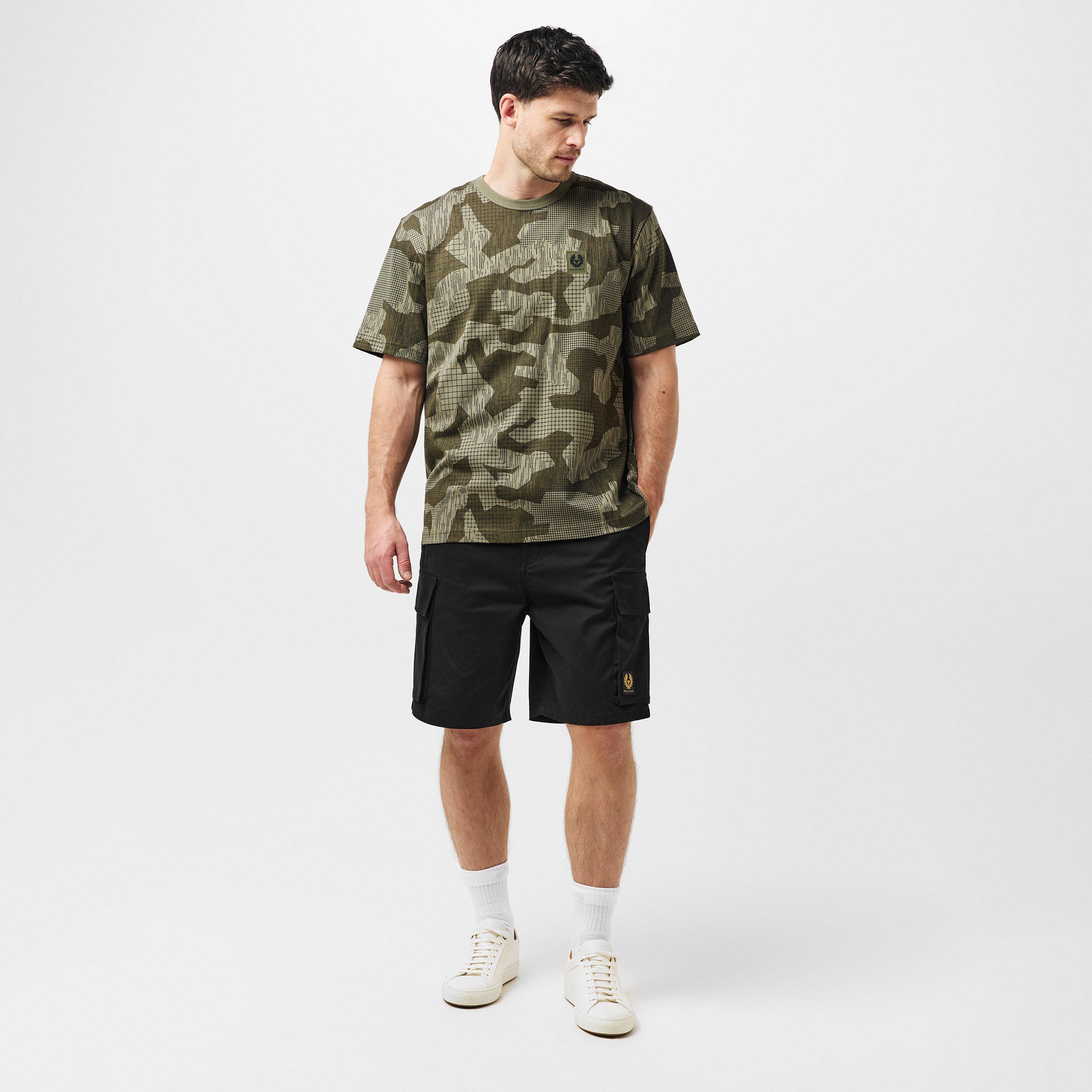 Black - Belstaff - Cargo Shorts - 6