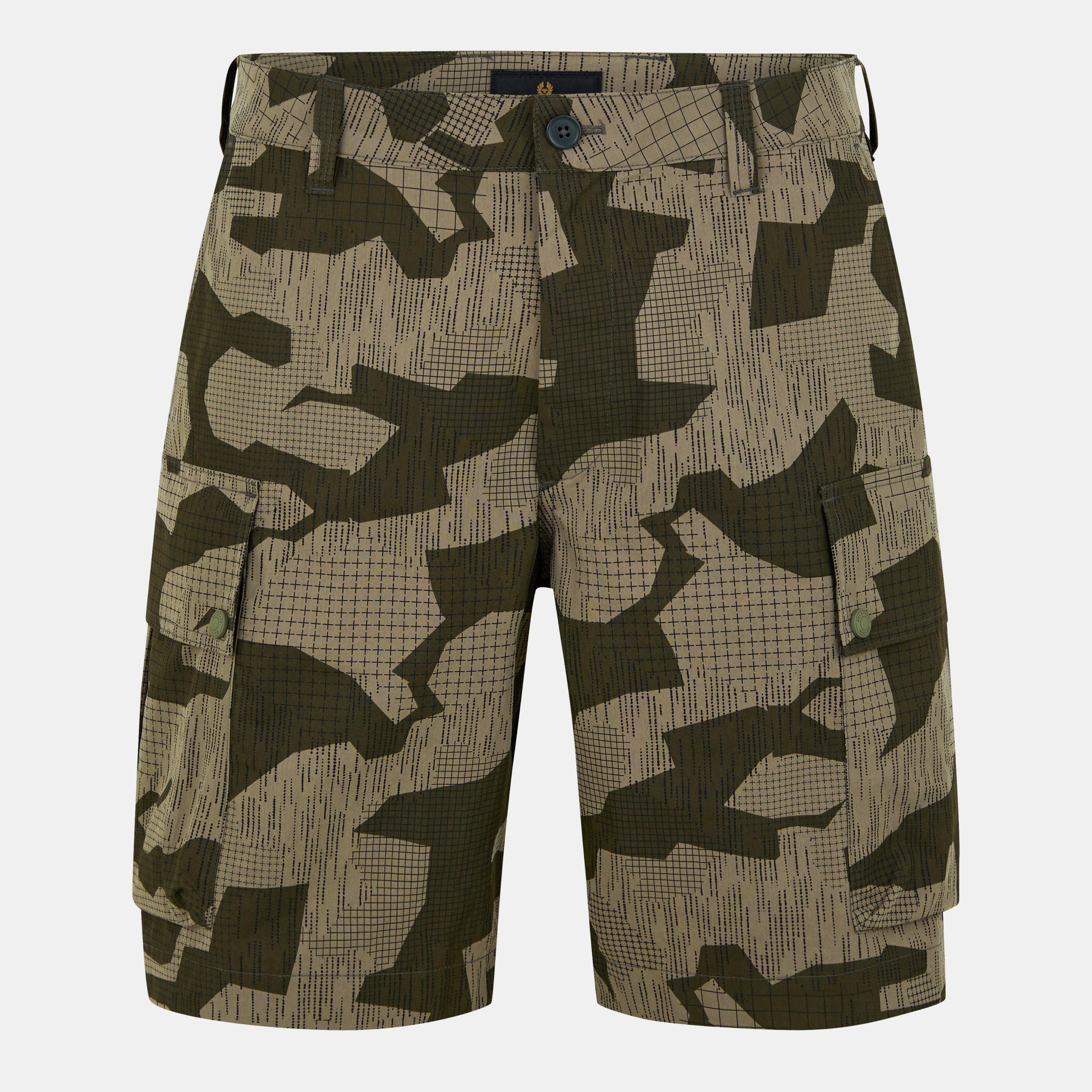 Belstaff Drome Shorts - Surplus Green - S