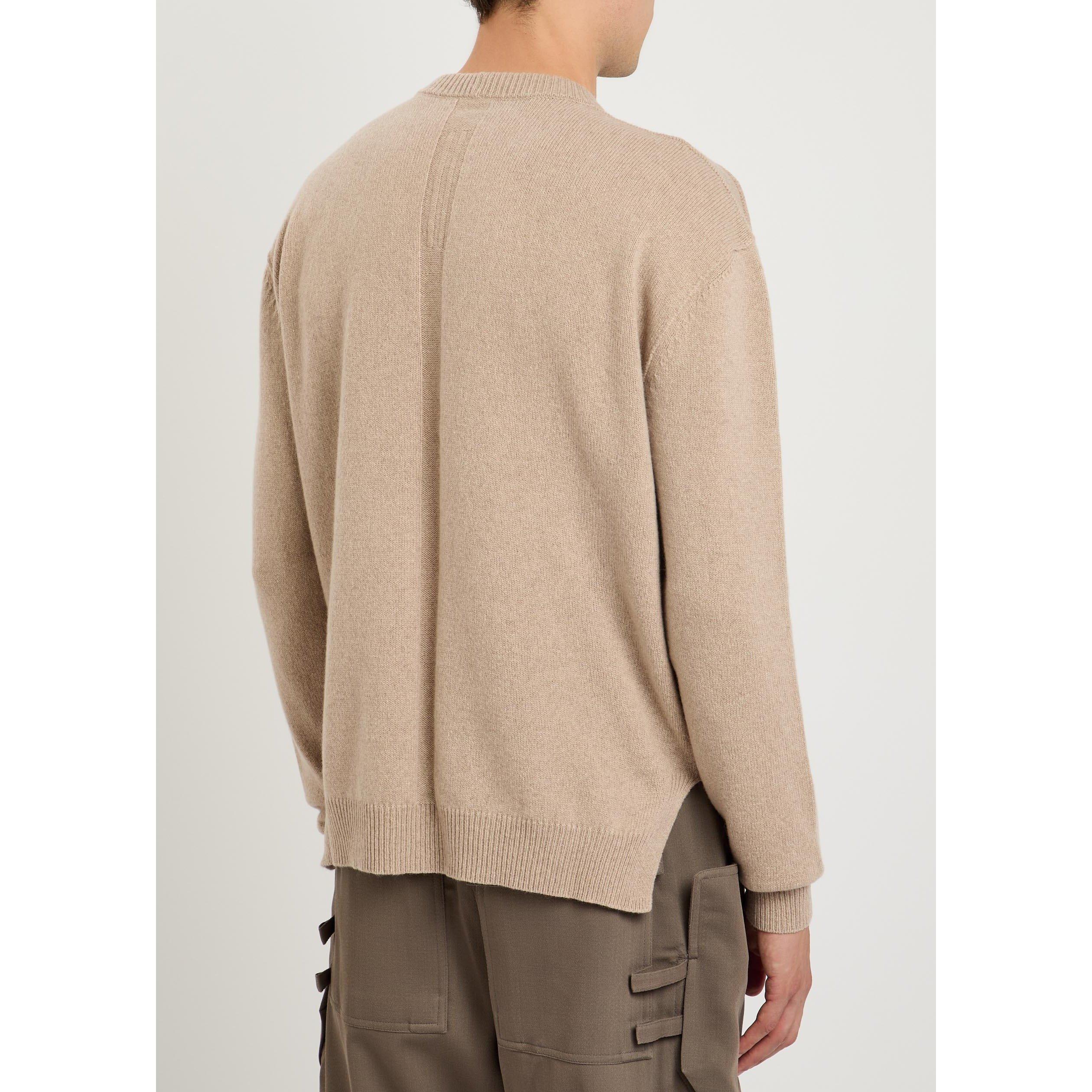 NUDE - Rick Owens - RO MAGLIA ROUND NECK JUMPER - 3