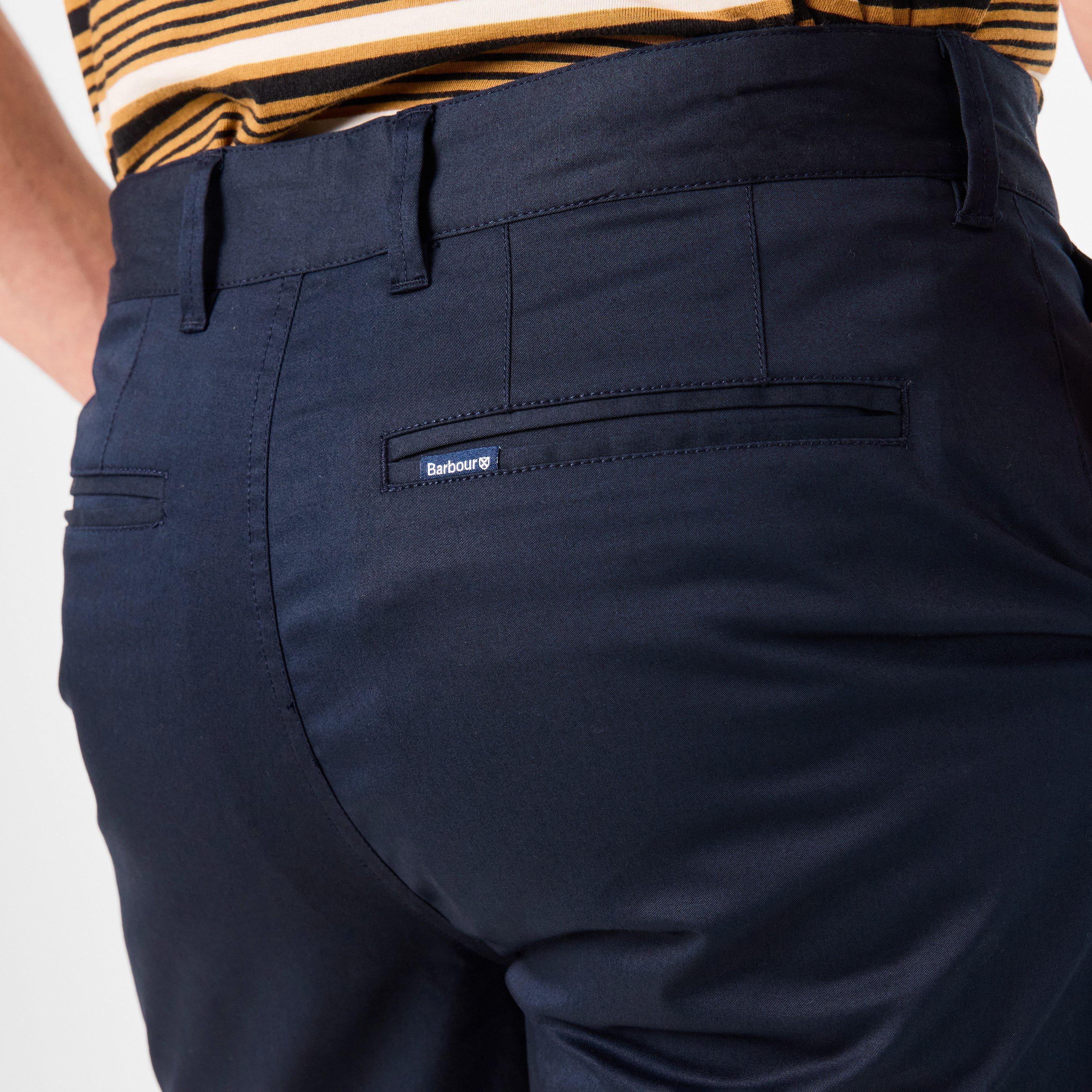 Navy NY91 - Barbour - Smart Chino Shorts - 4