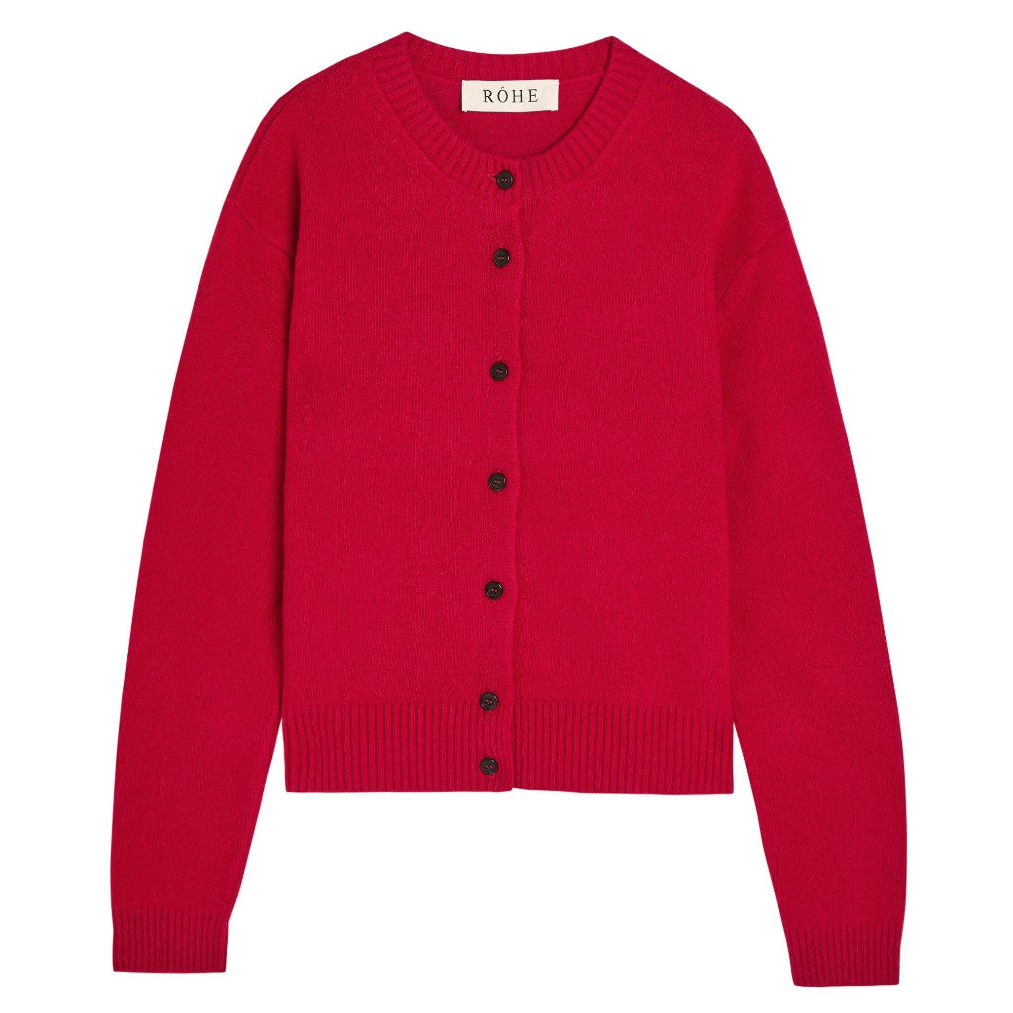 RED - Rohe - CLASSIC CARDIGAN