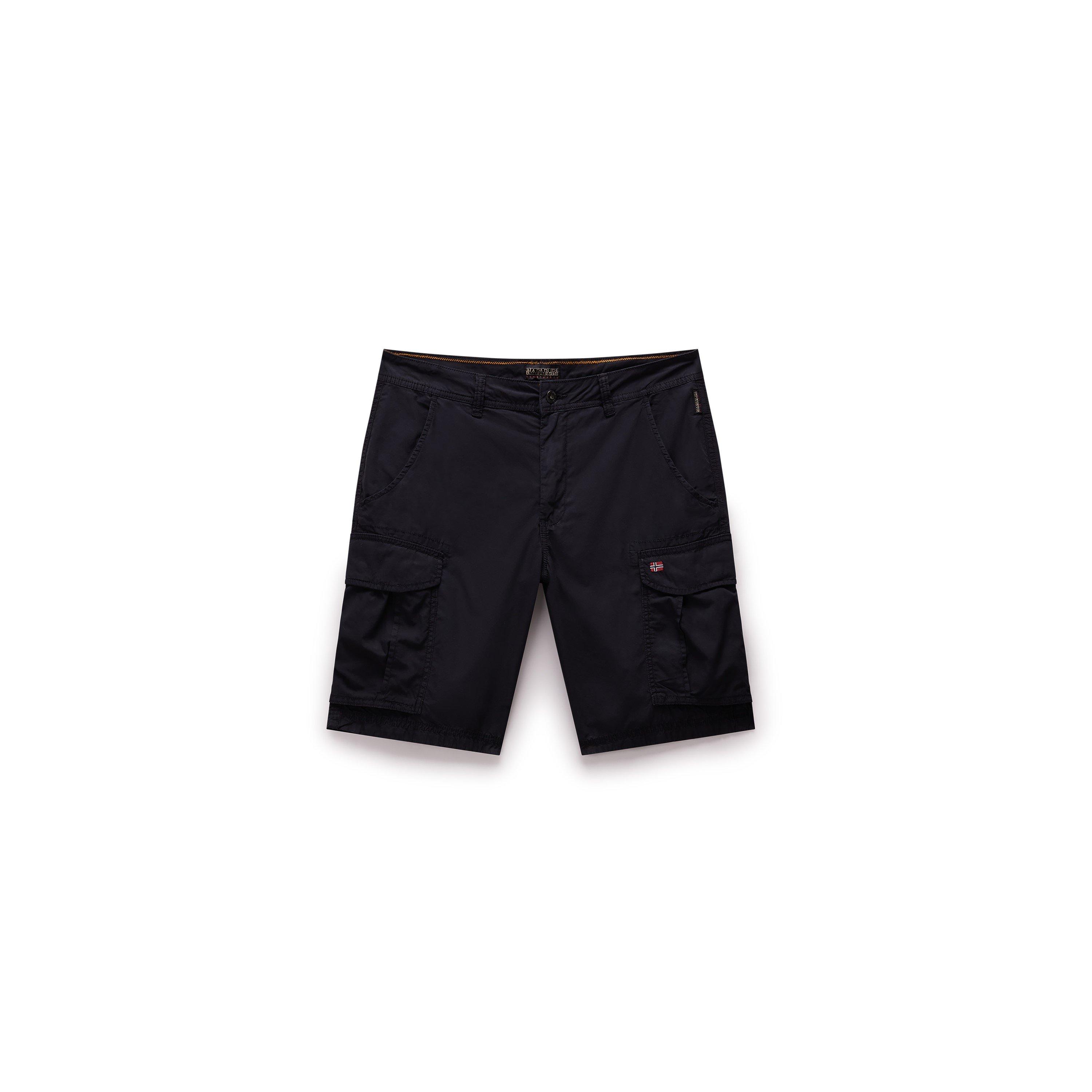 Black 041 - Napapijri - Men's NOTO Black Cargo Shorts - 1