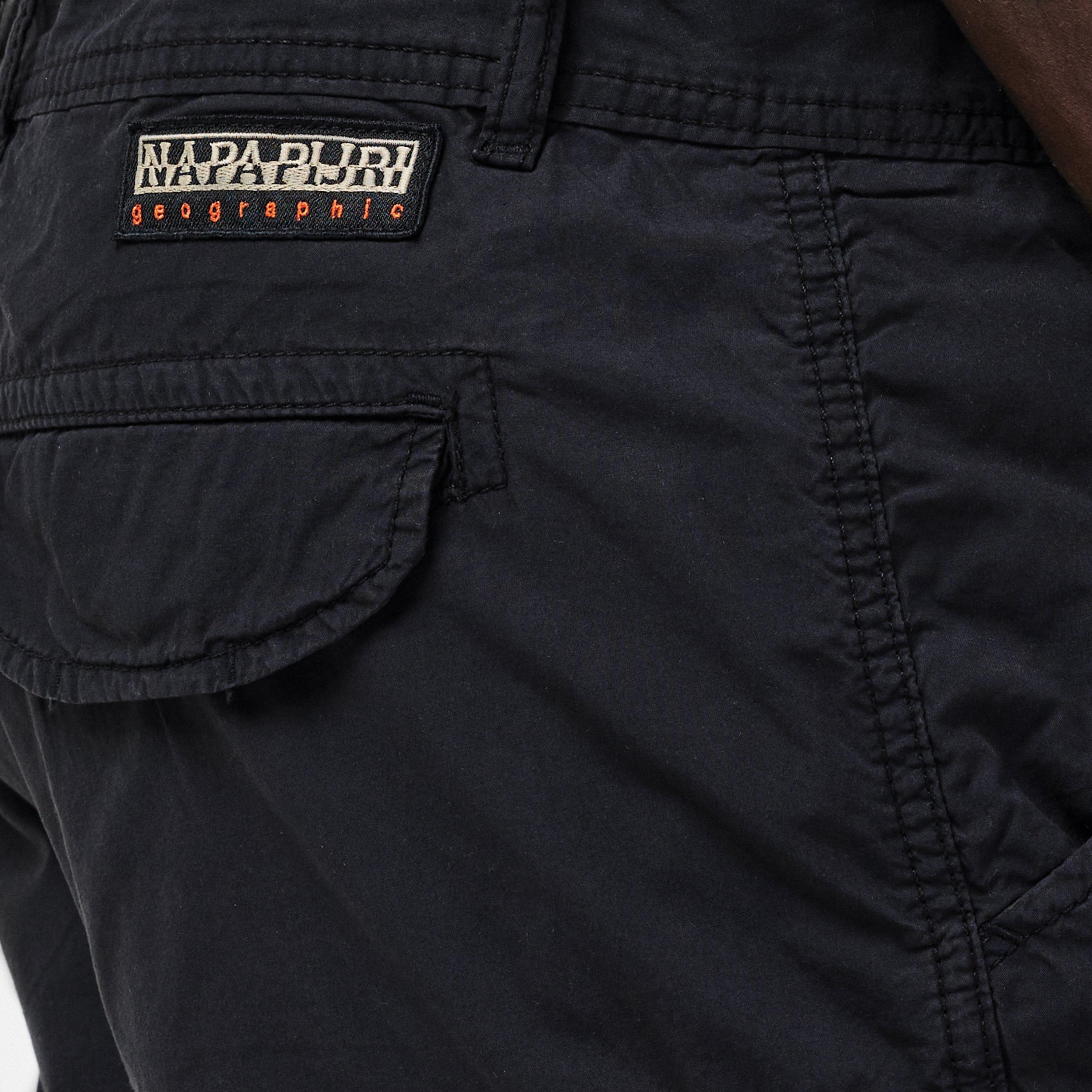 Black 041 - Napapijri - Men's NOTO Black Cargo Shorts - 5