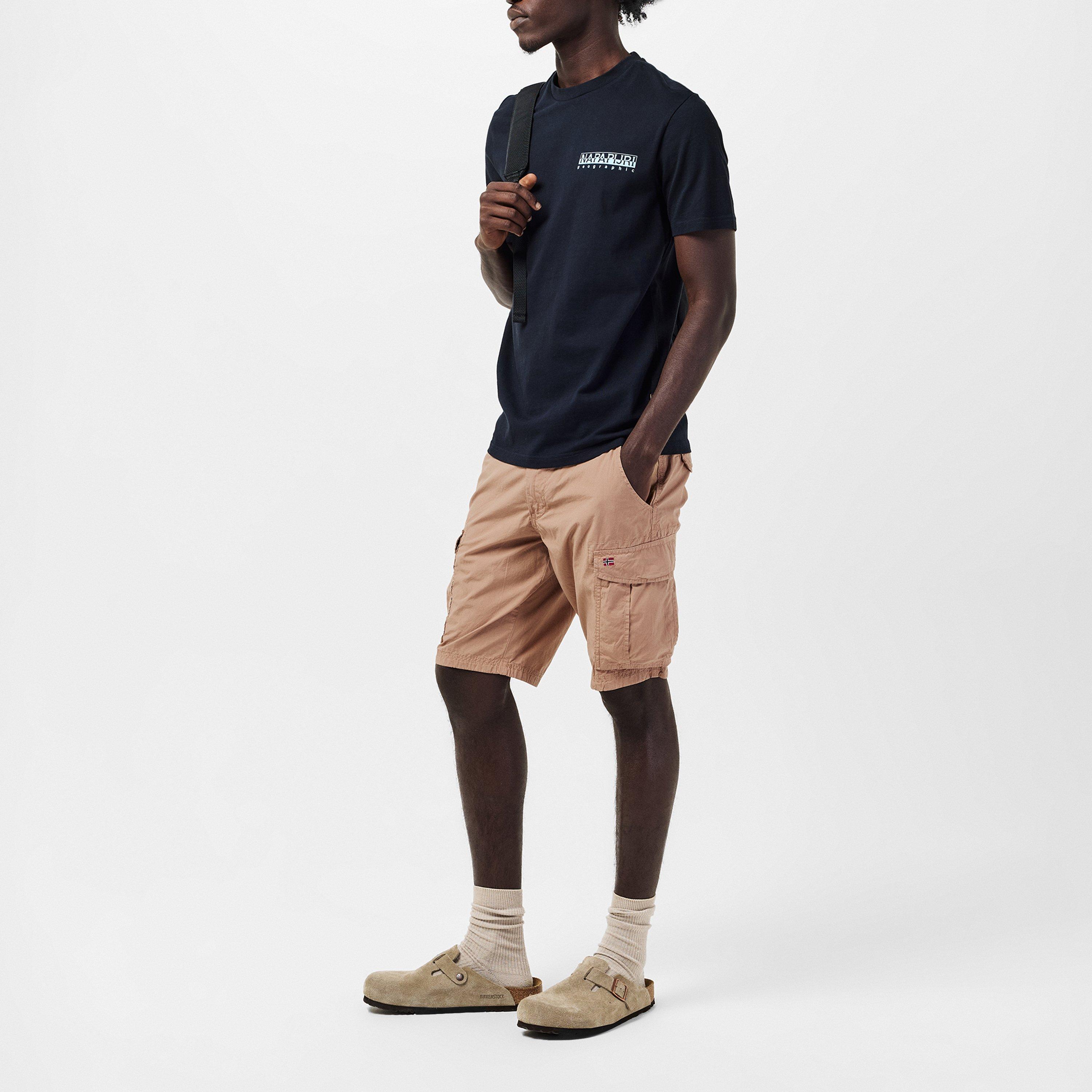 Tannin N1Q - Napapijri - Men's NOTO Black Cargo Shorts - 6