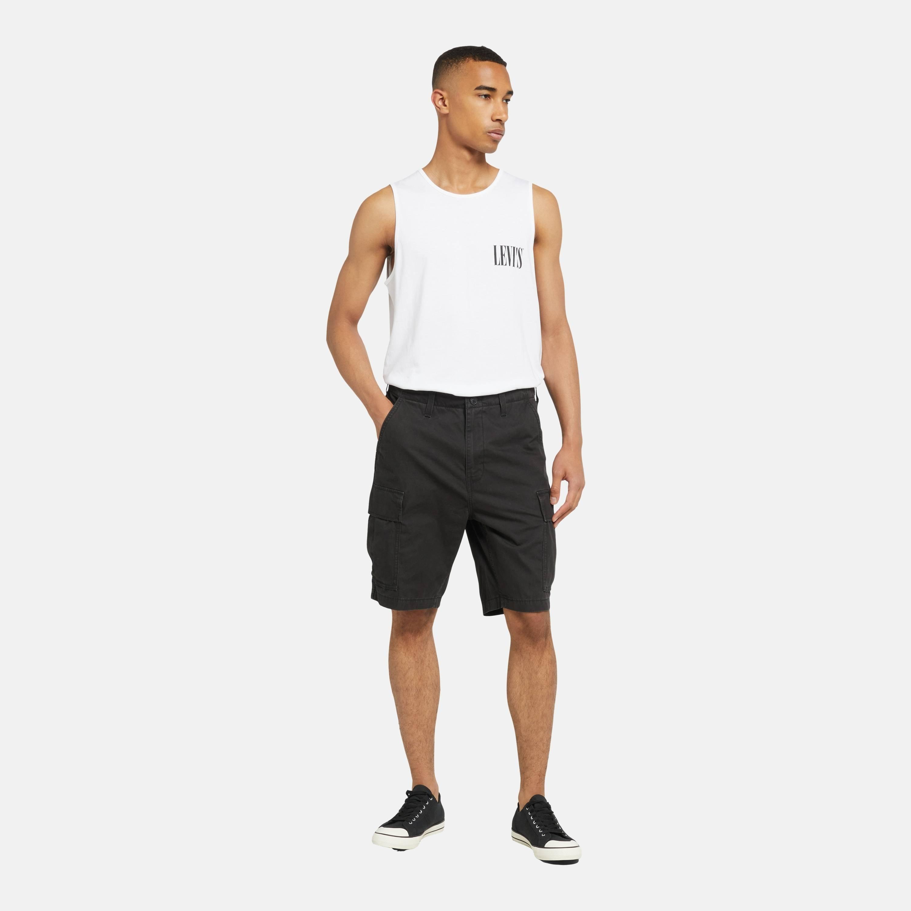 Meteorite - Levis - Men's Carrier Meteorite Breathable Relaxed Fit Cargo Shorts - 1