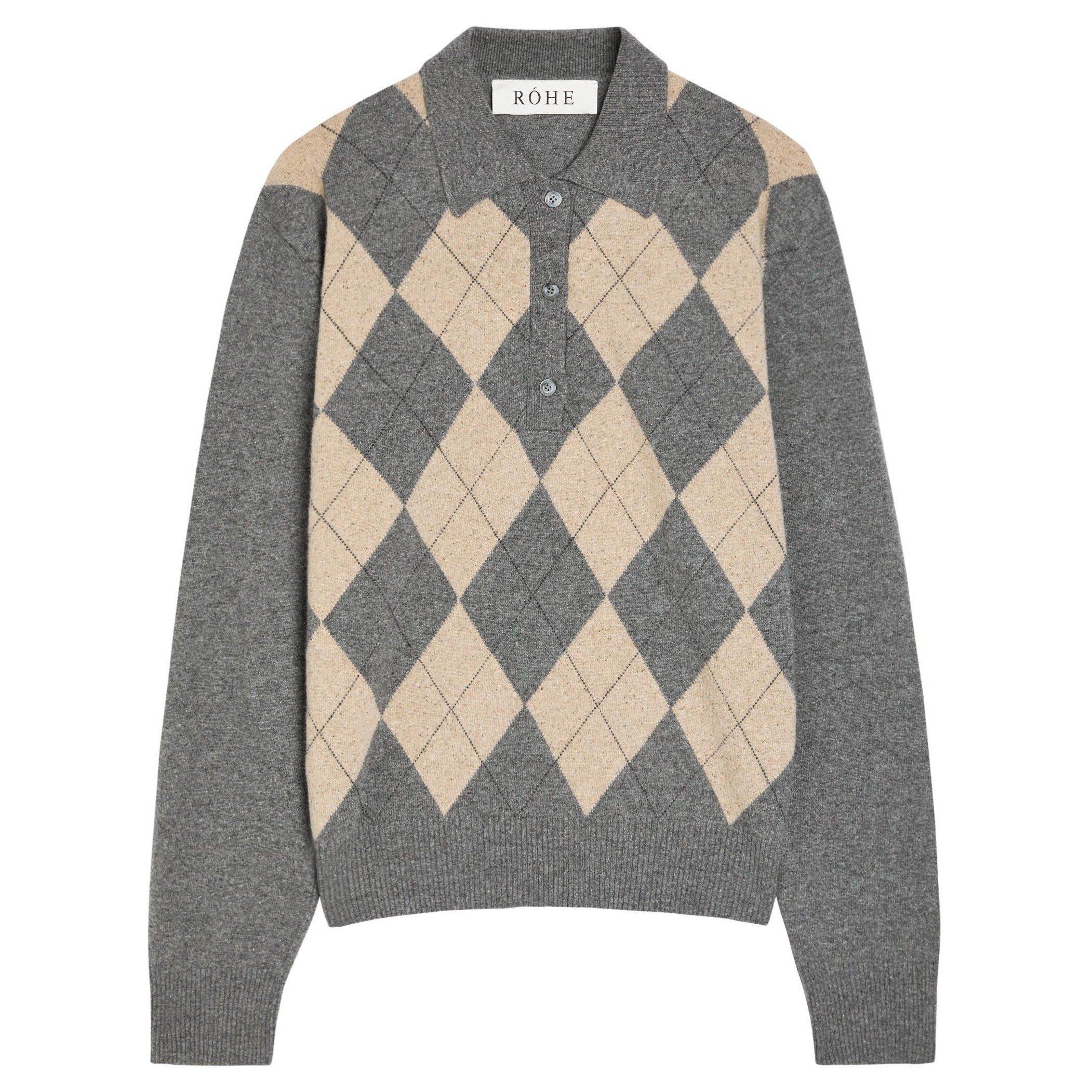 GREY AND OTHER - Rohe - ARGYLE MOULIN? POLO