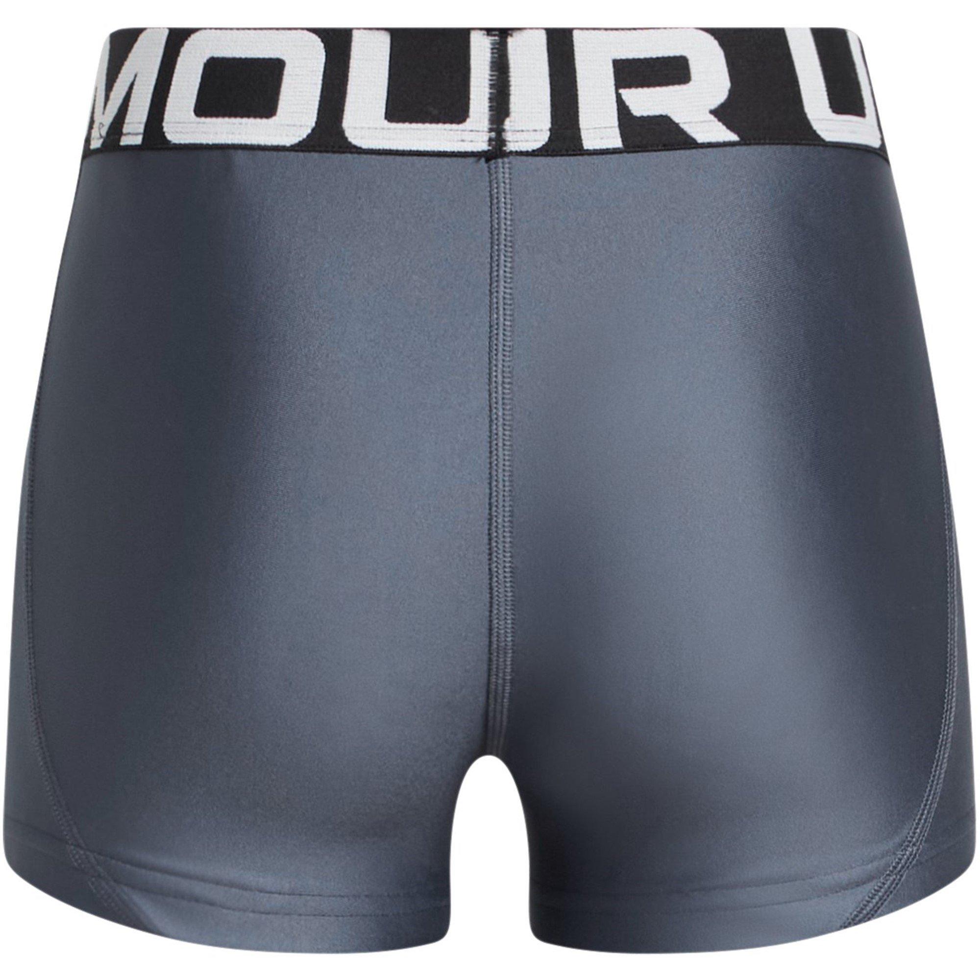 Dnpr Gry/Wht - Under Armour - HeatGear Performance Gym Shorts - 2