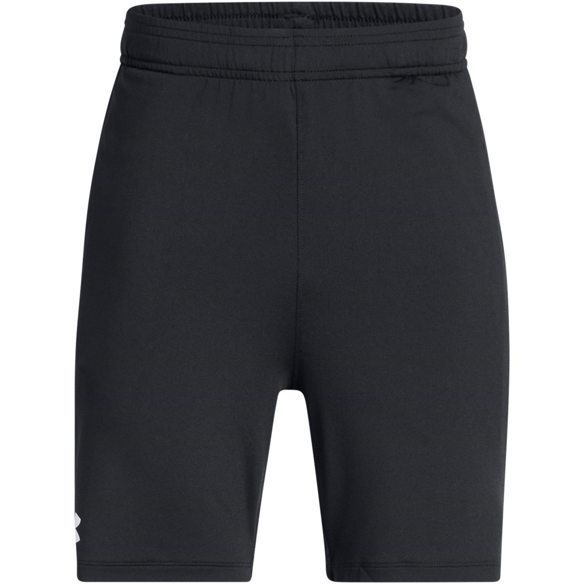 Under Armour Boys Tech Vent Jacquard Performance Gym Shorts - Blk/Wht - 13 (XL)