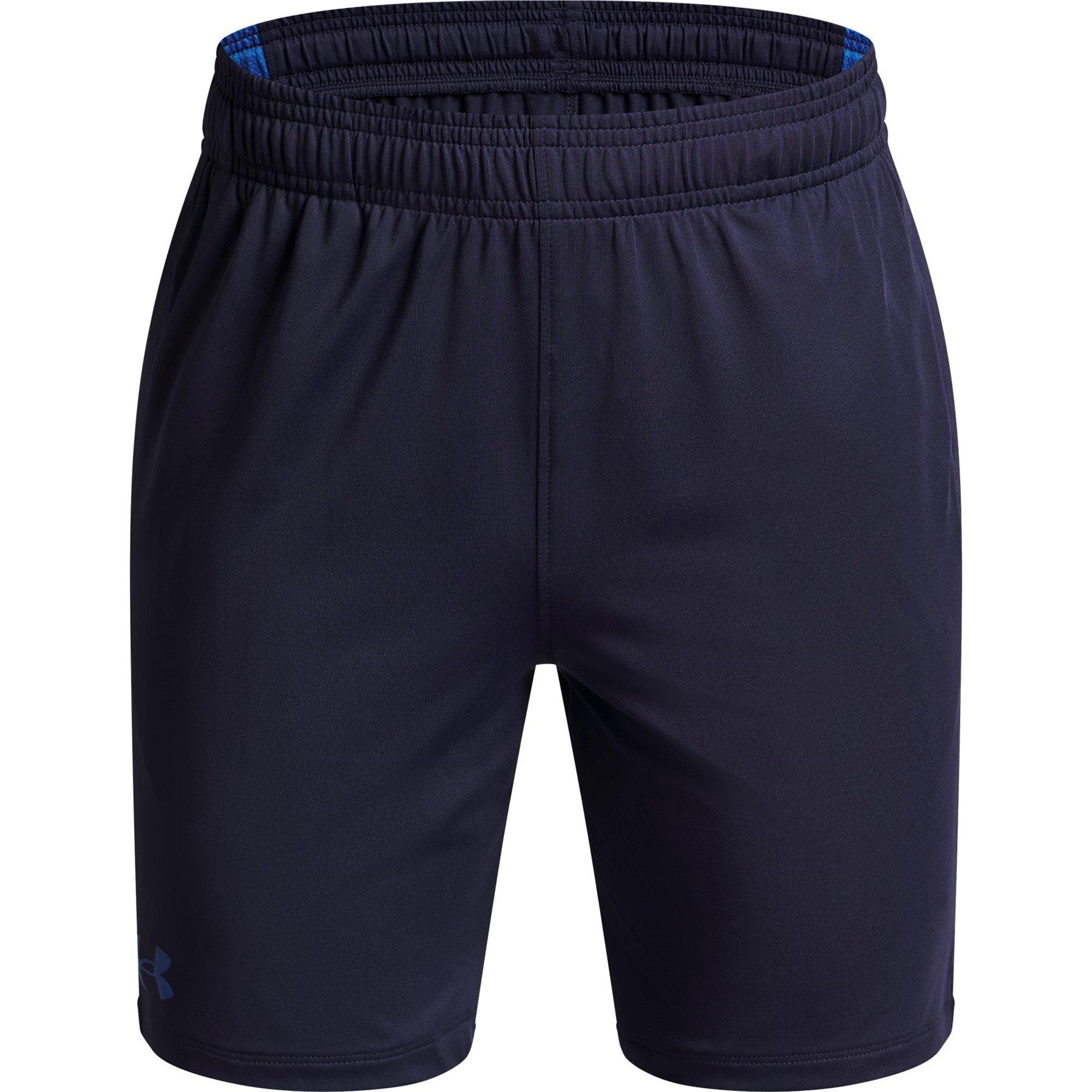 Under Armour Boys Tech Vent Jacquard Performance Gym Shorts - Washed Navy - 13 (XL)