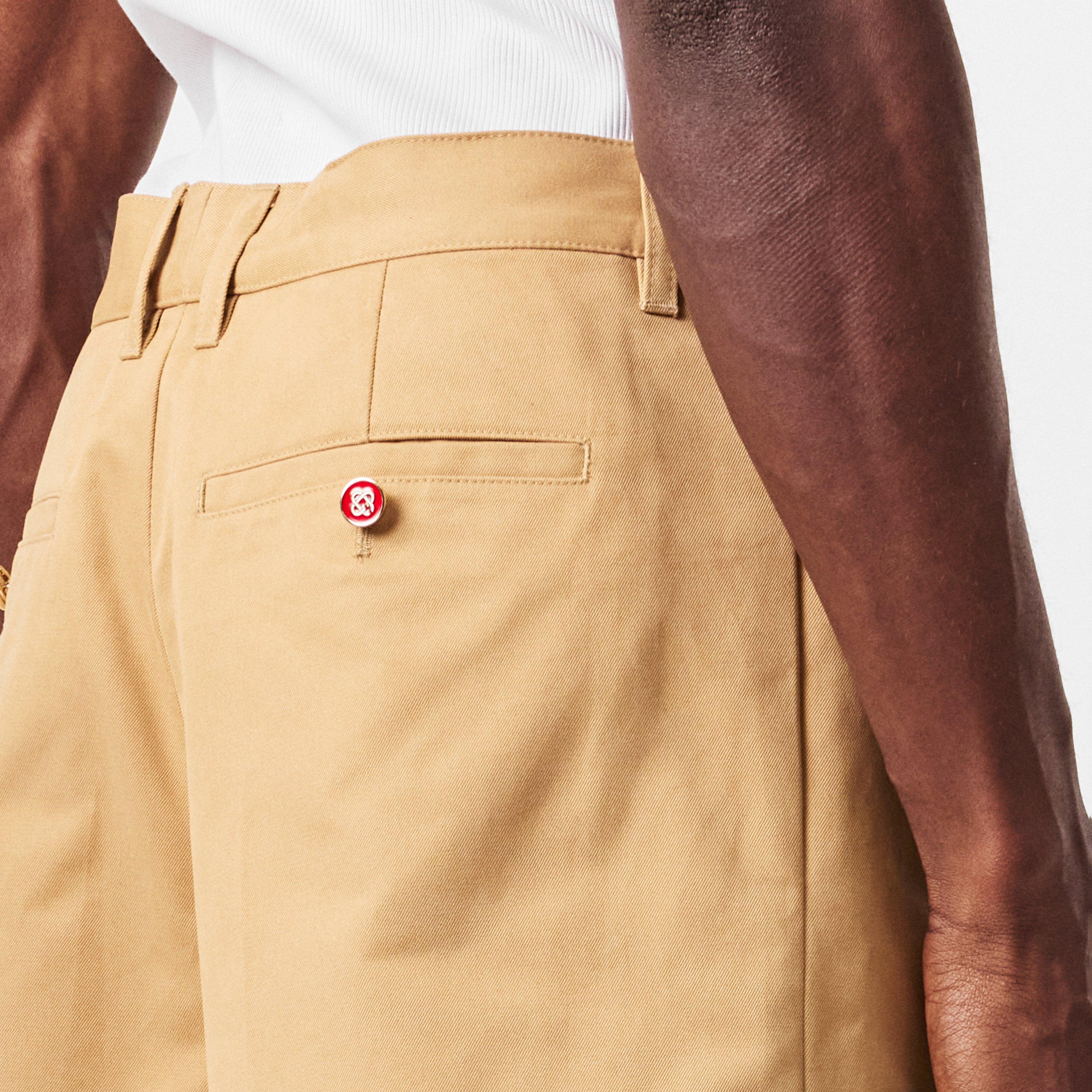 Beige - Casablanca - Men's Tailored Chino Shorts - 5