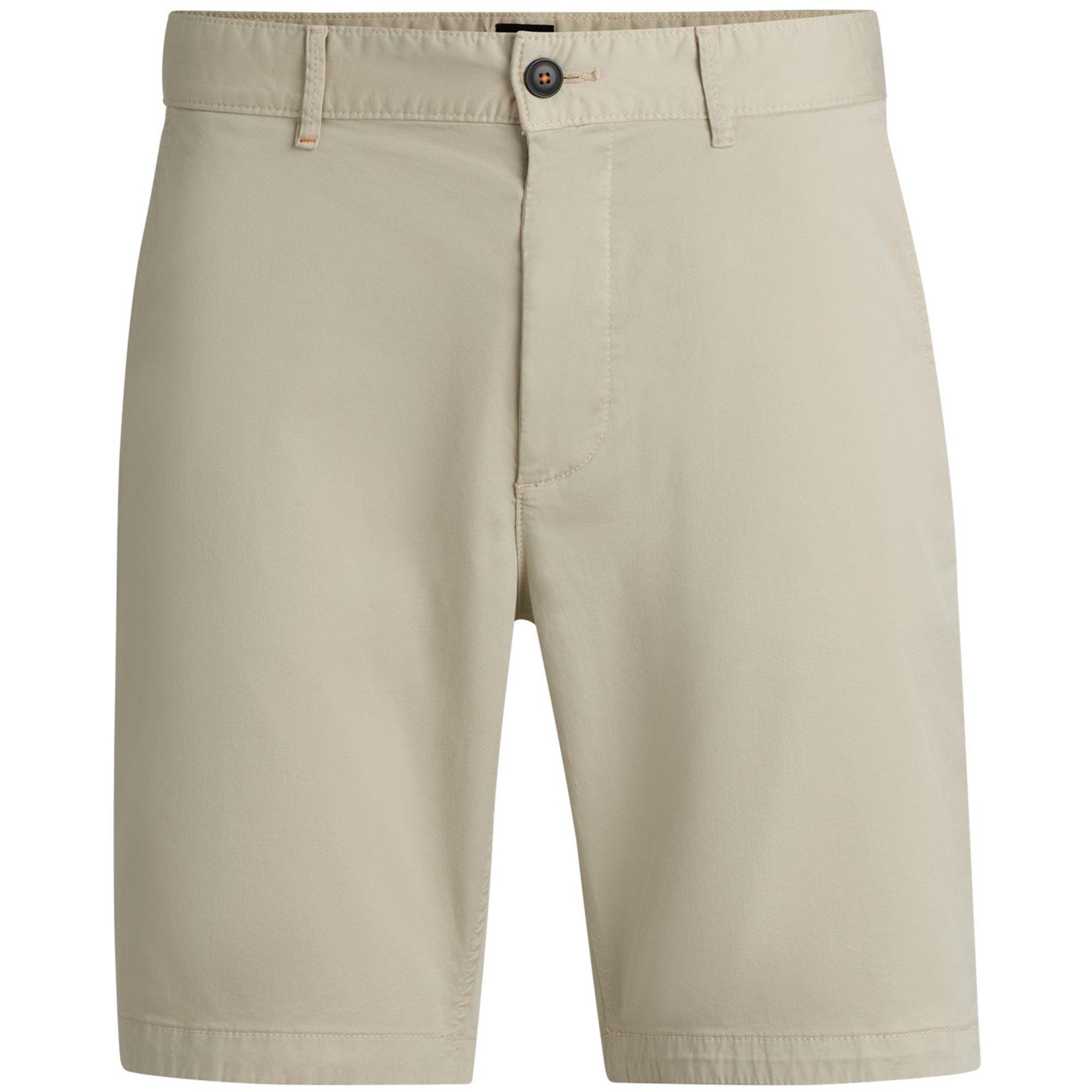 Boss Mens BOSS ORANGE Soft Chino Shorts - Light Beige 271 - S