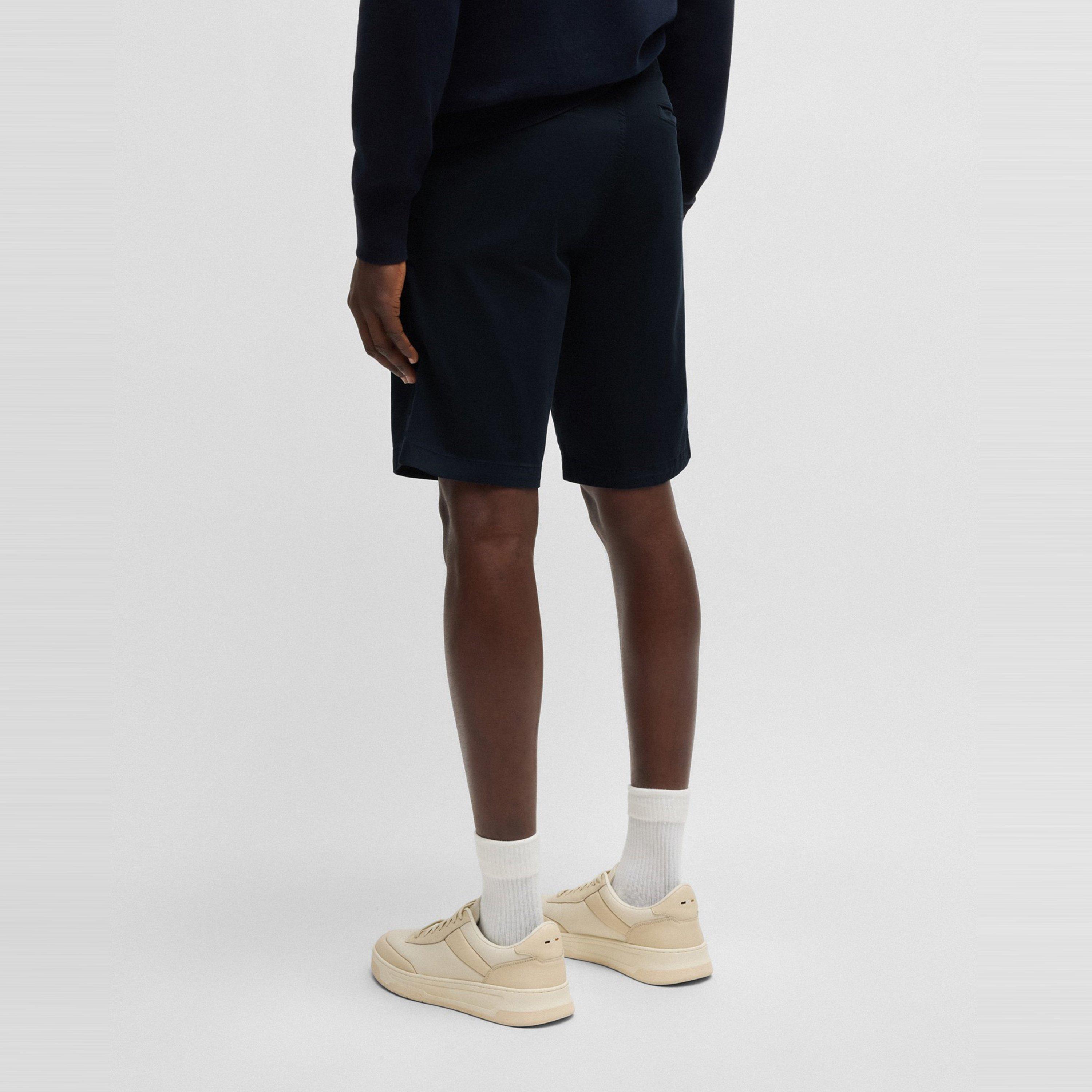 Dark Blue 404 - Boss - Mens BOSS ORANGE Soft Chino Shorts - 3