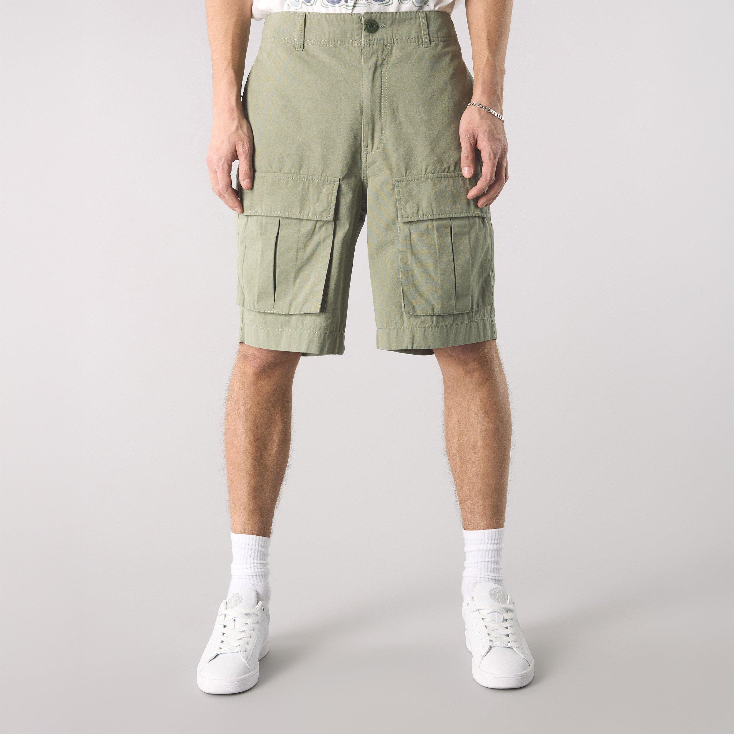 Green - Pretty Green - Men's Brentwood Cargo Shorts - 3