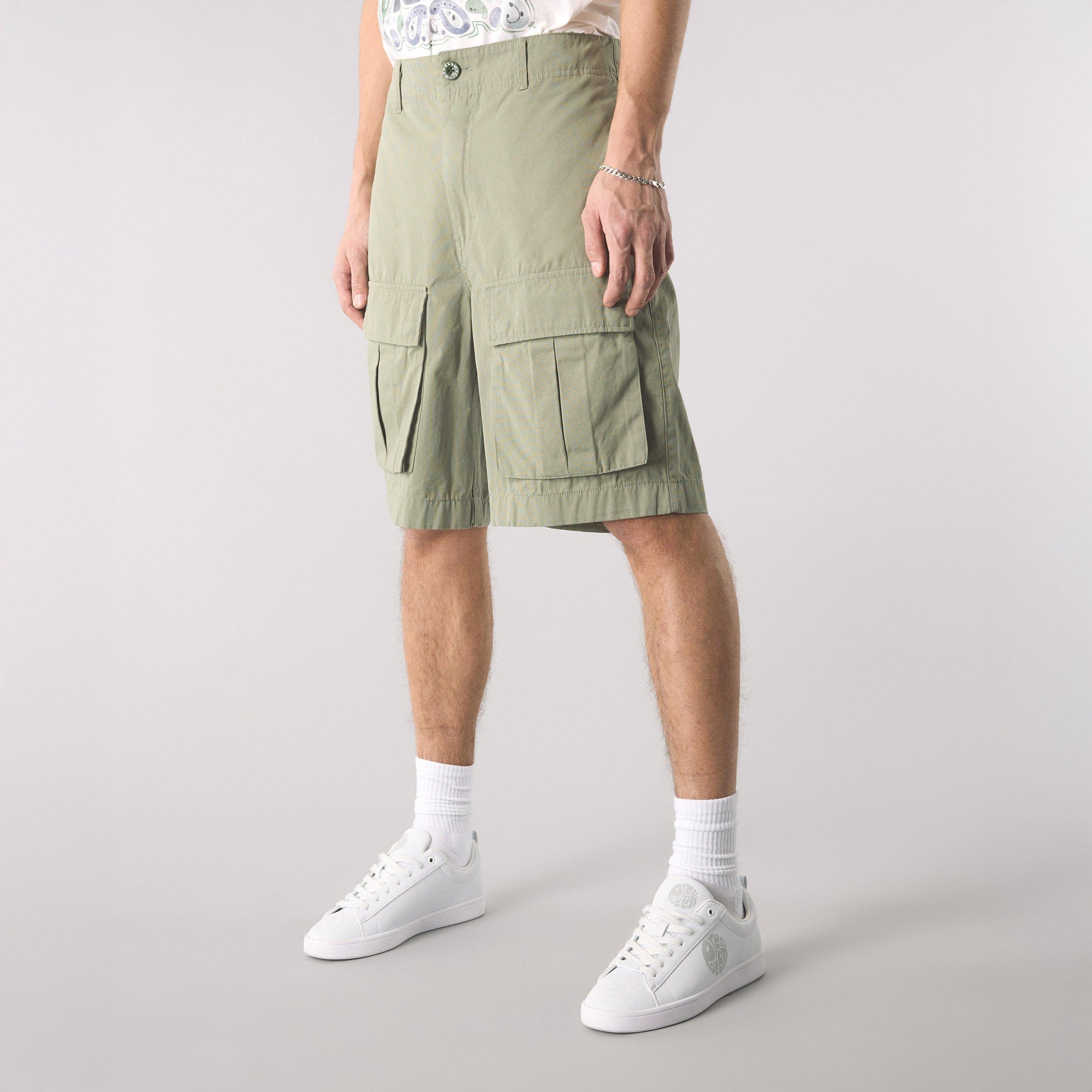 Green - Pretty Green - Men's Brentwood Cargo Shorts - 4