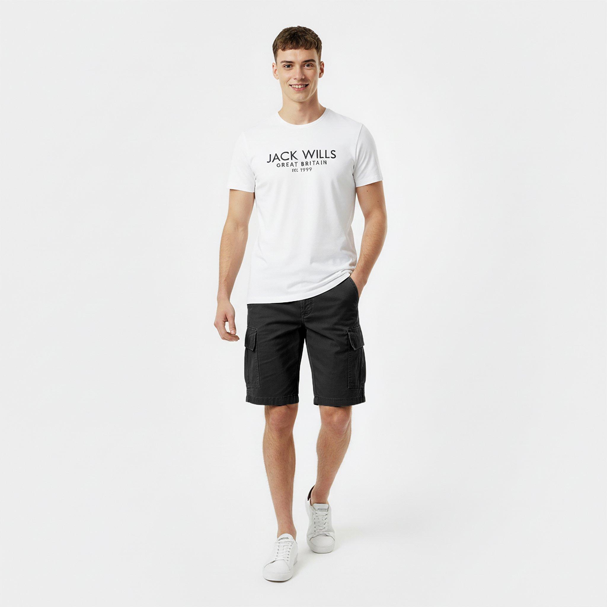 Black - Jack Wills - Cargo Short - 5