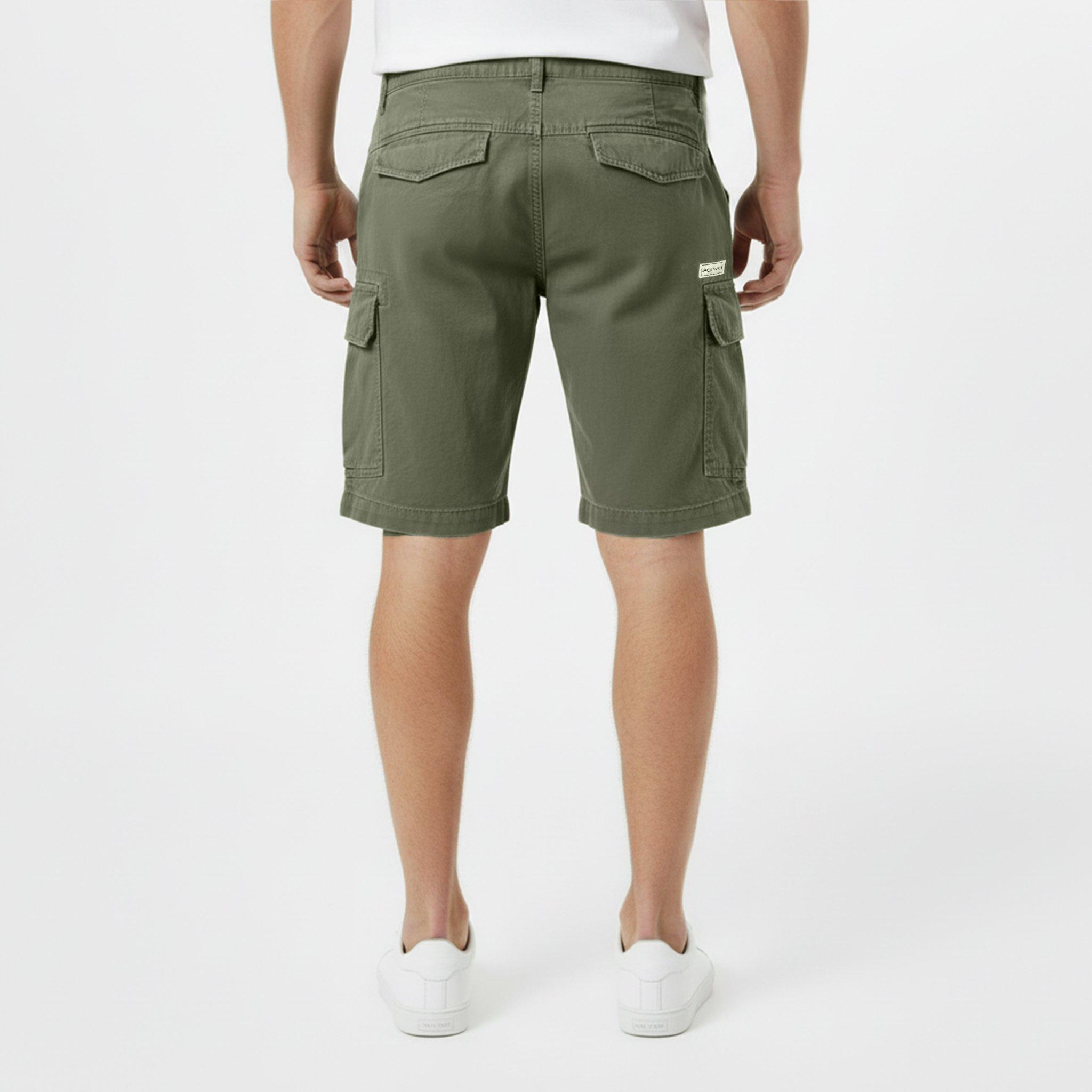 Khaki - Jack Wills - Cargo Short - 4