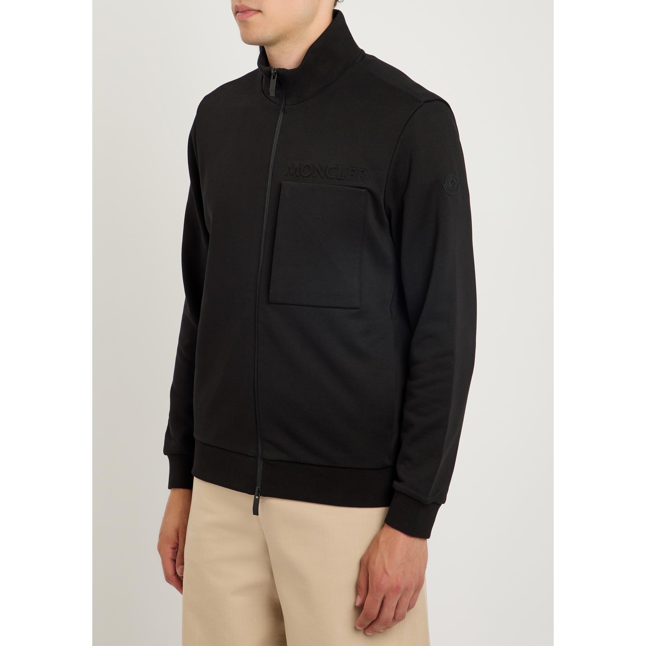 BLACK - Moncler - MON 1PKT ZIP THRU CARDGIAN - 2