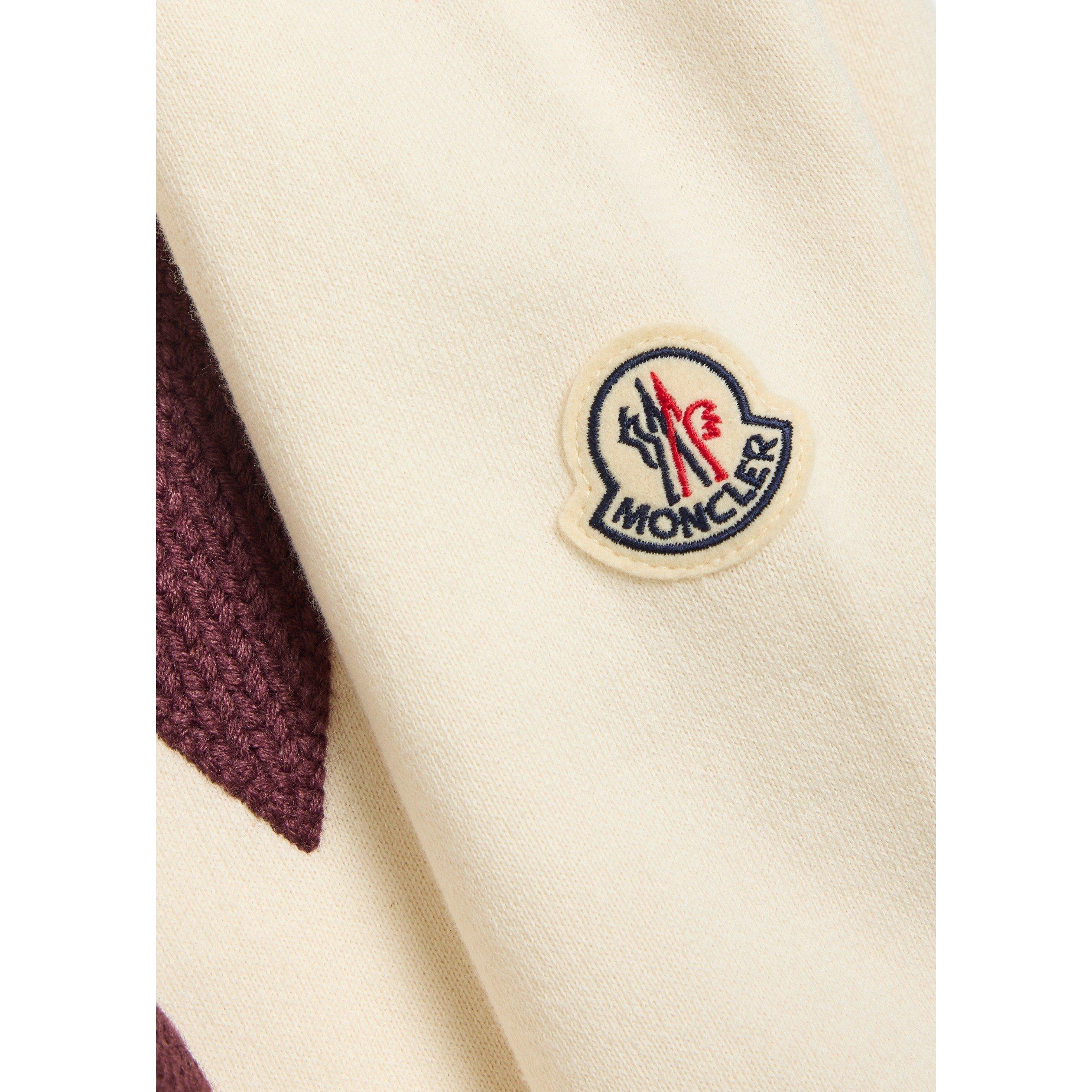 CREAM - Moncler - Men's Cotton Slim-Fit Crew-Neck Jumper - 4