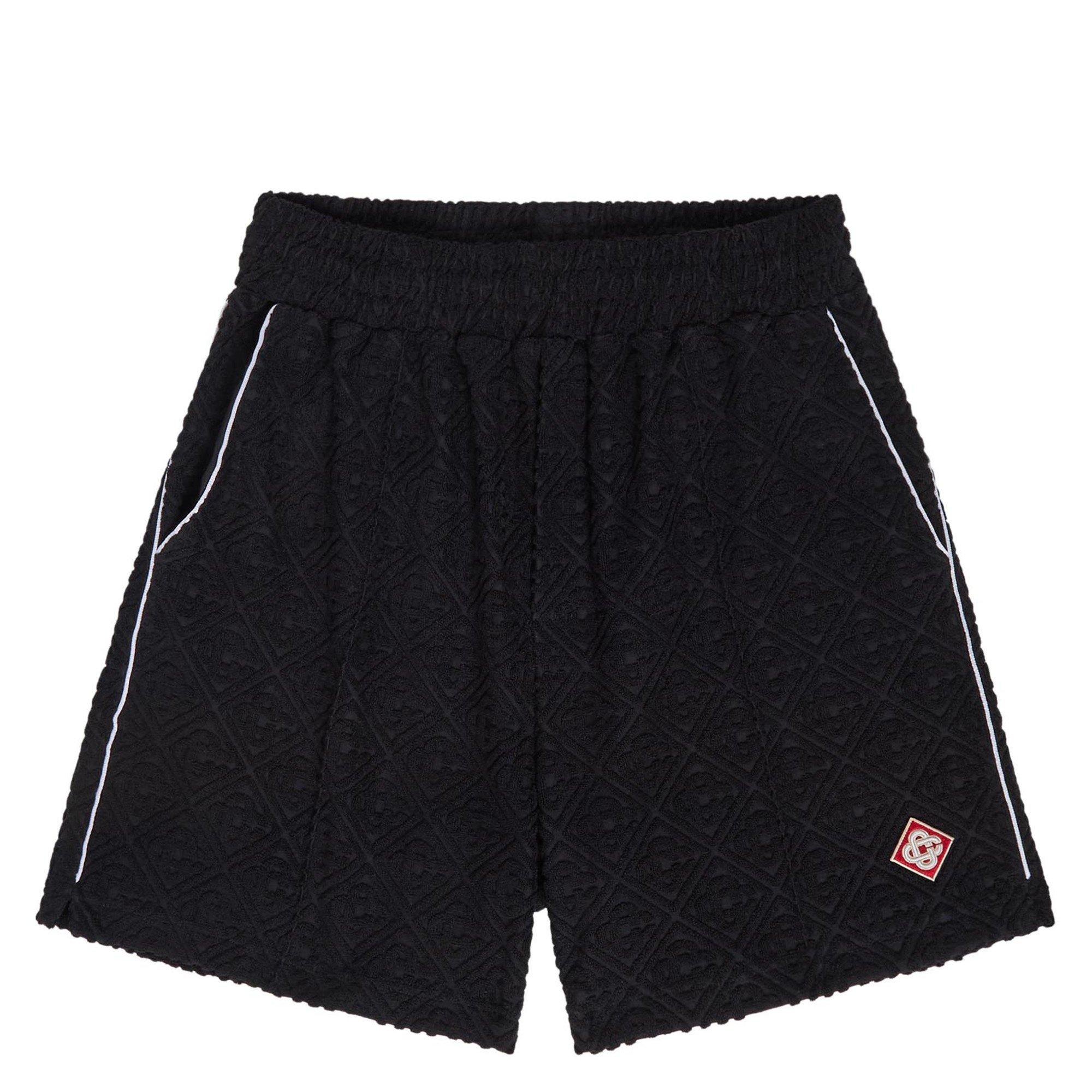 BLACK - Casablanca - CASA TOWELLING SHORT