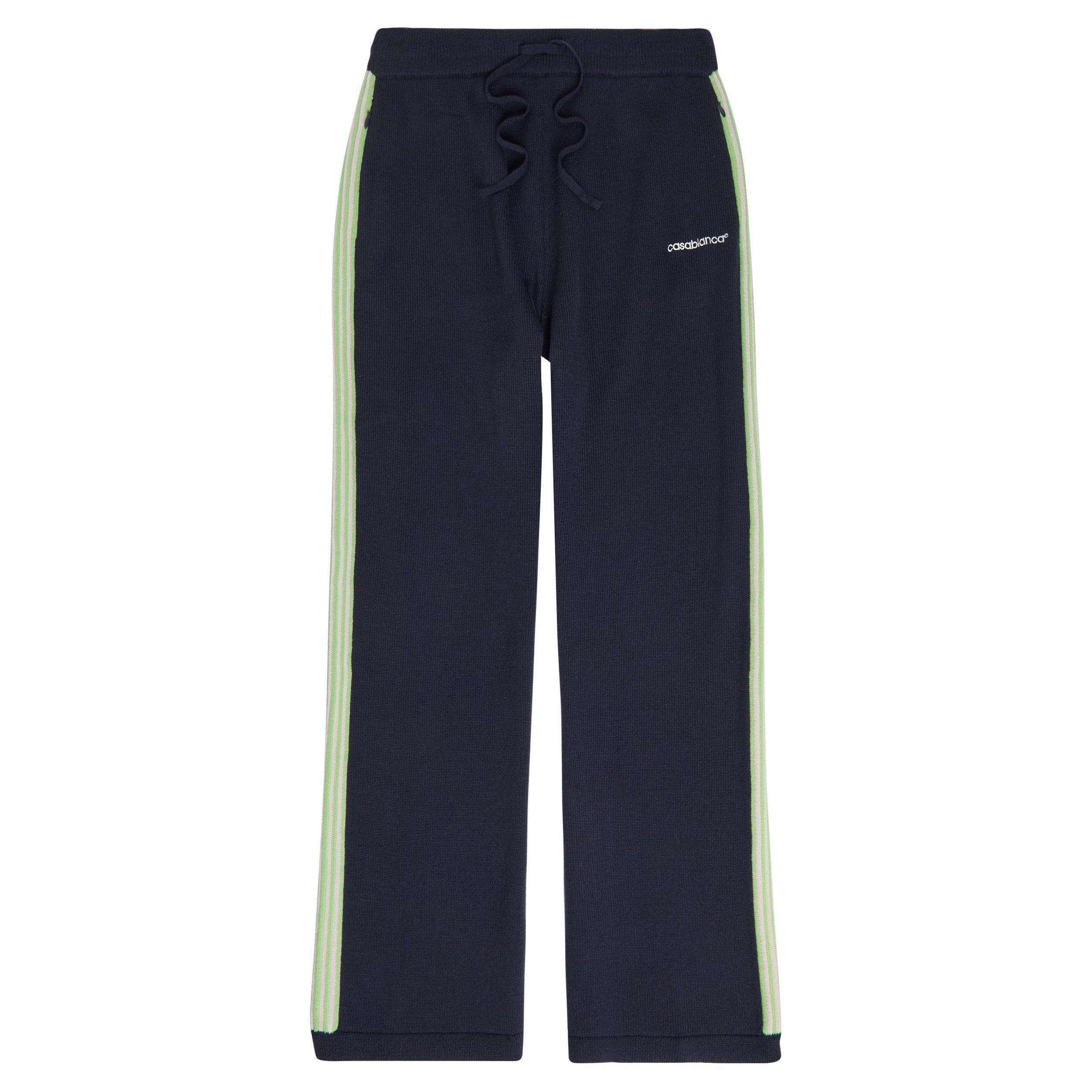NAVY - Casablanca - CASA MERINO TRACK TROUSERS - 1