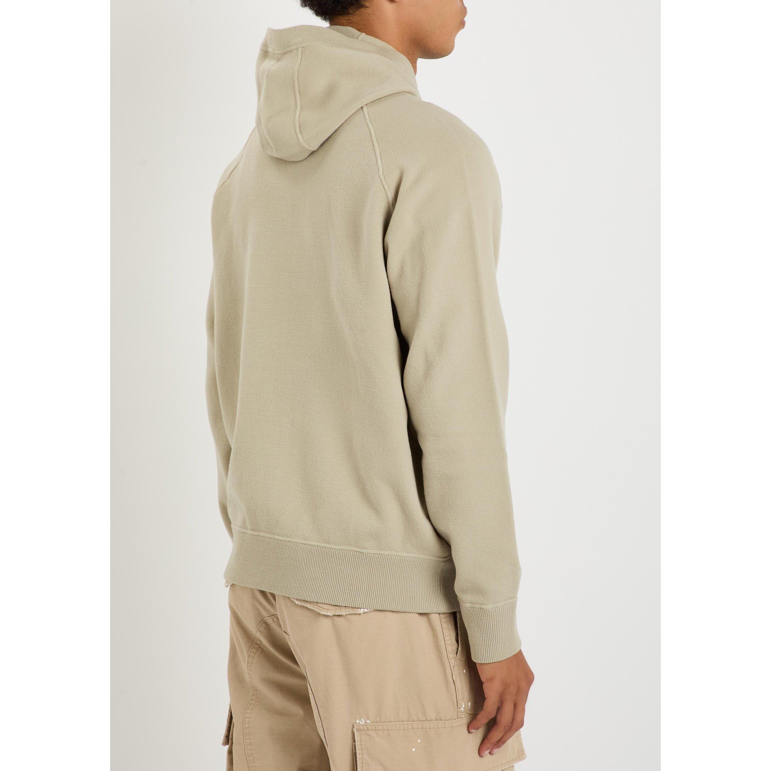 SAND - Stone Island - SI ZIP KNIT HOODIE - 3