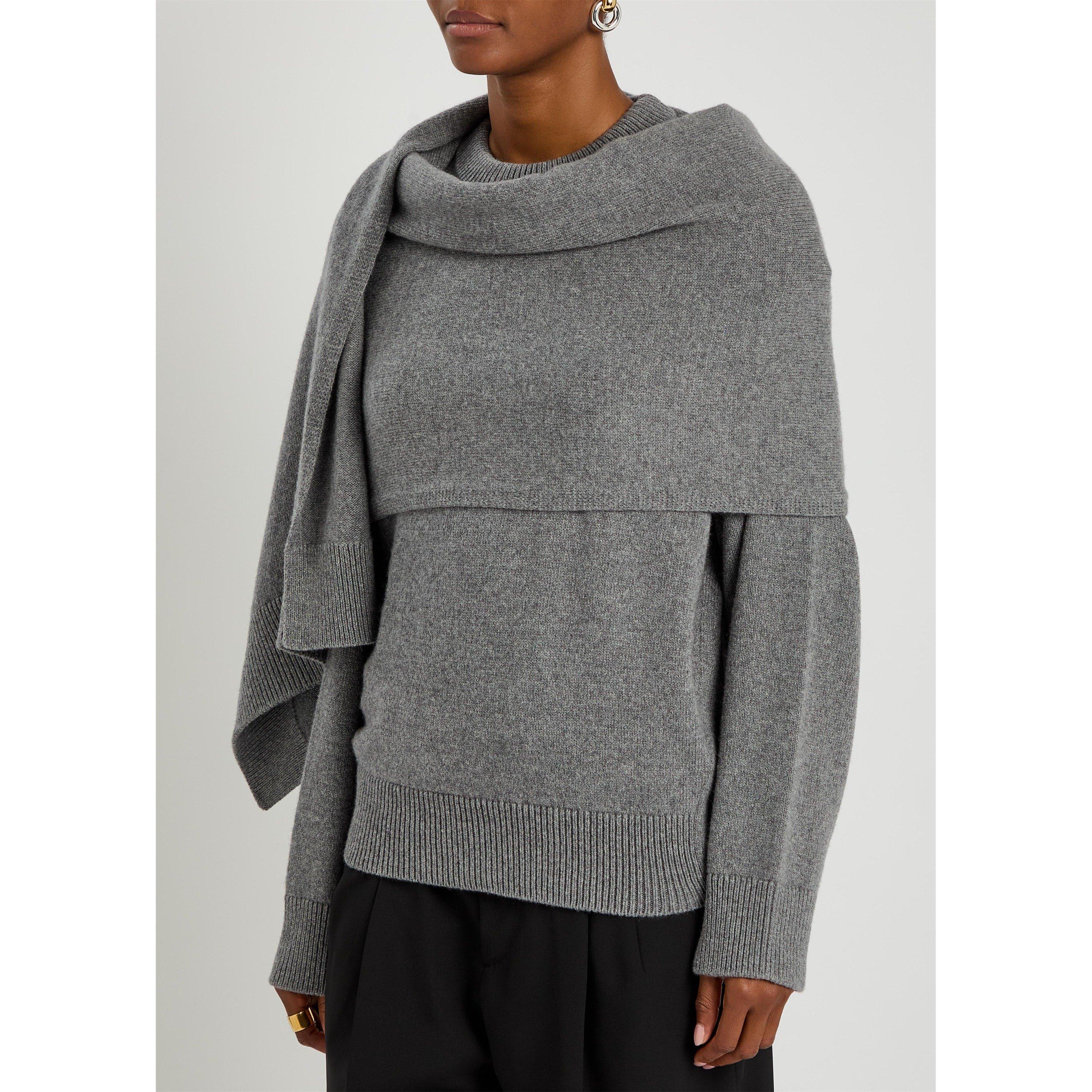 GREY - Armarium - ALIDA SWEATER IN WOOL AND CASH - 2