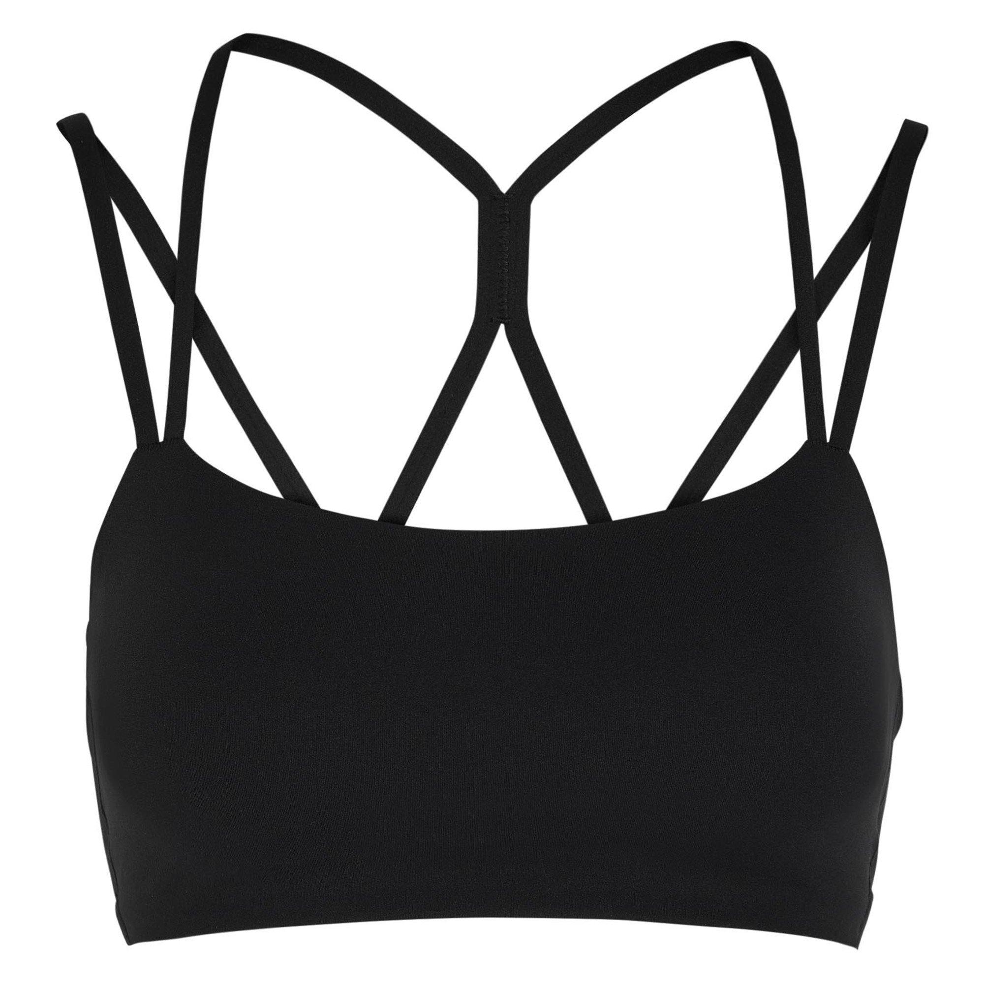 BLACK GREY - Nike - B W NK DF ZENVY STRAPPY BRA