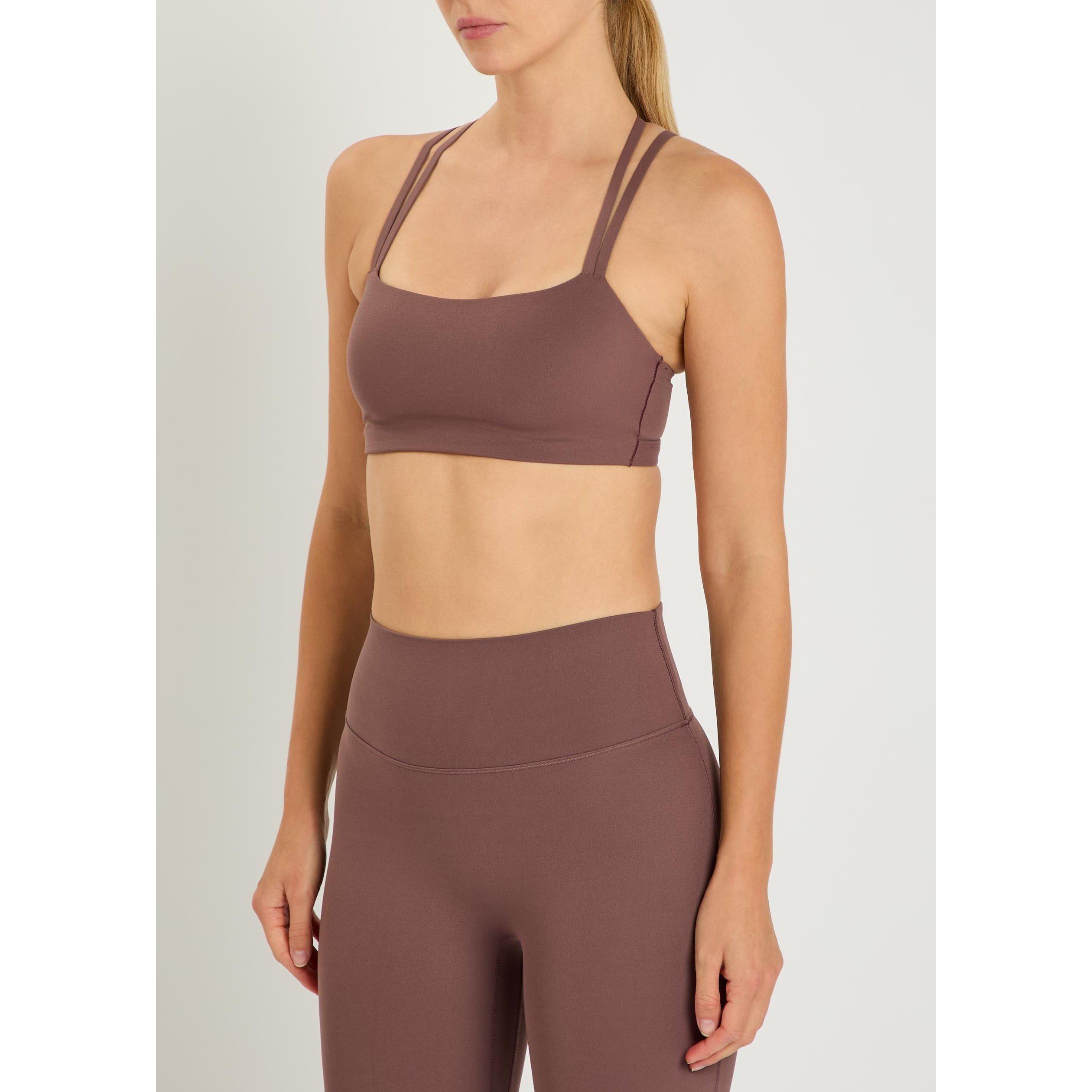 MAUVE - Nike - B W NK DF ZENVY STRAPPY BRA - 2