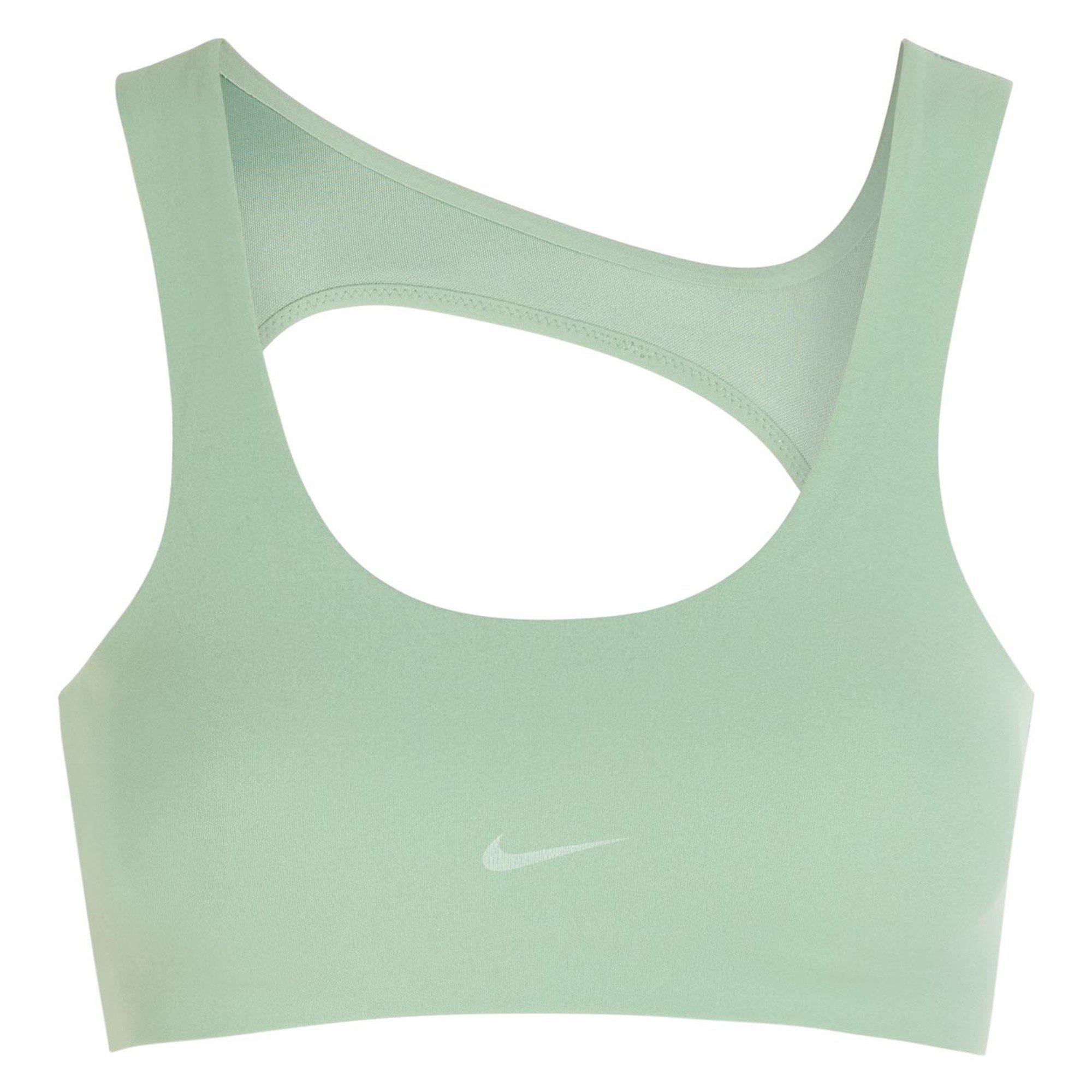 LIGHT GREEN - Nike - B W NK DF ZENVY BRA CS SSNL