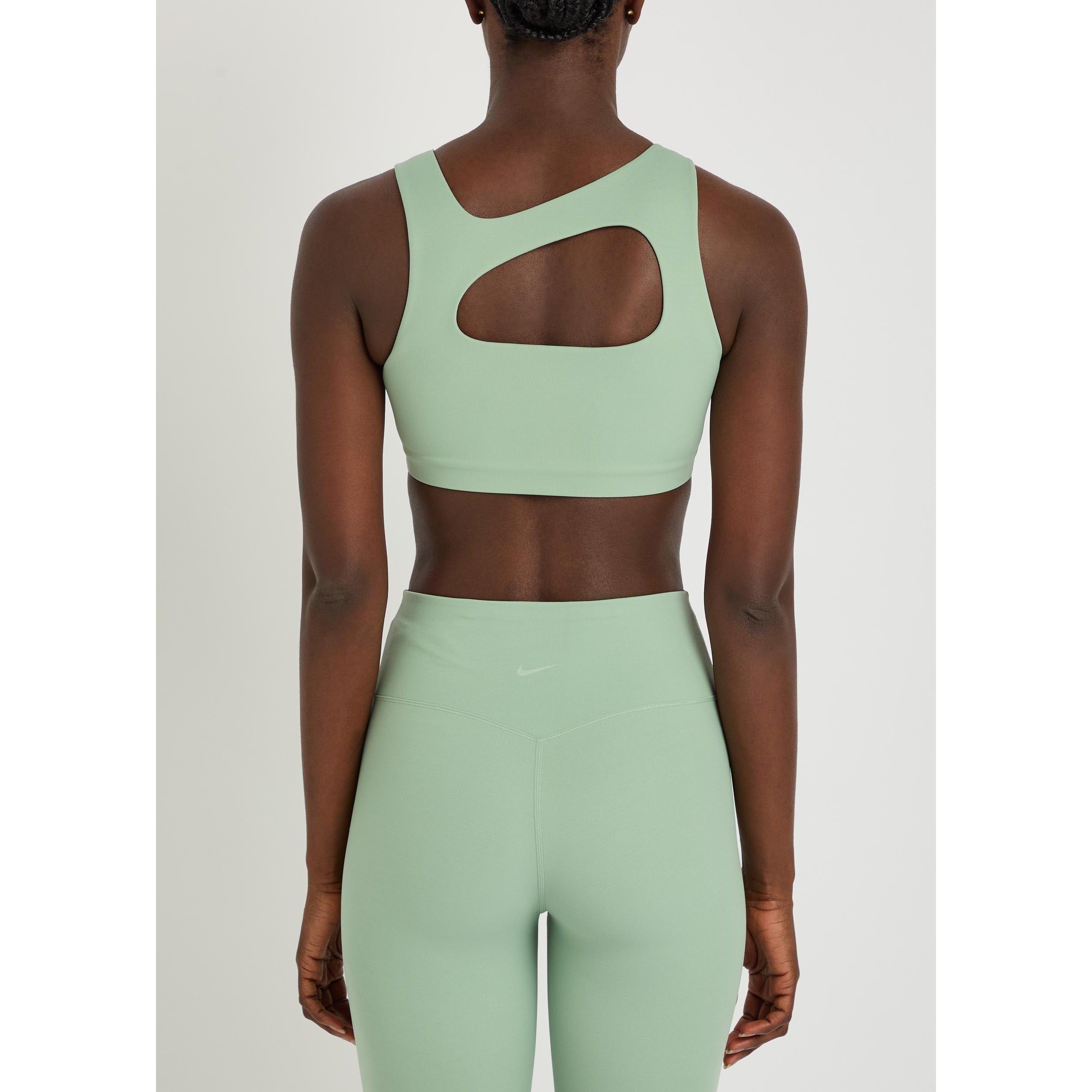 LIGHT GREEN - Nike - B W NK DF ZENVY BRA CS SSNL - 3