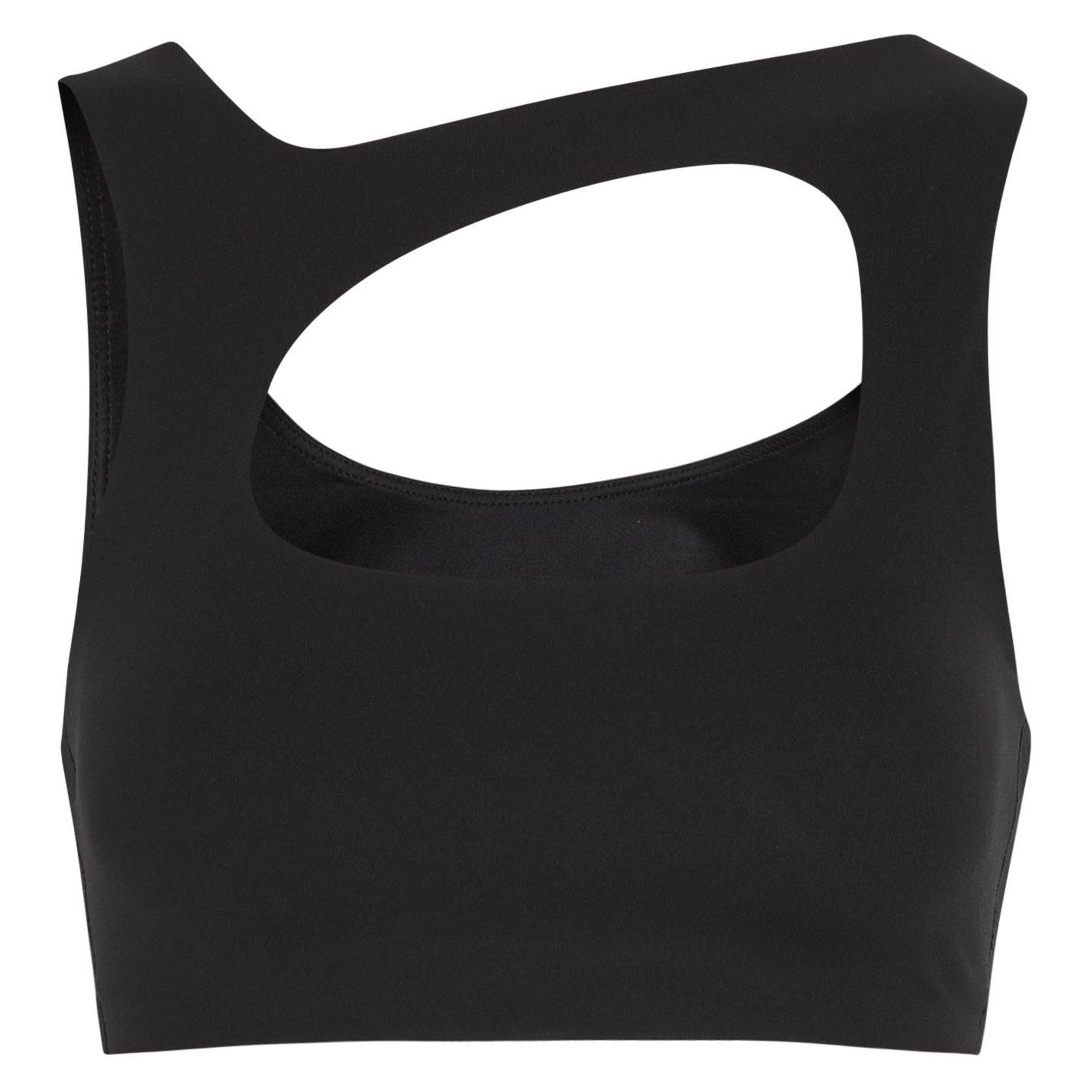 BLACK GREY - Nike - B W NK DF ZENVY BRA CS SS