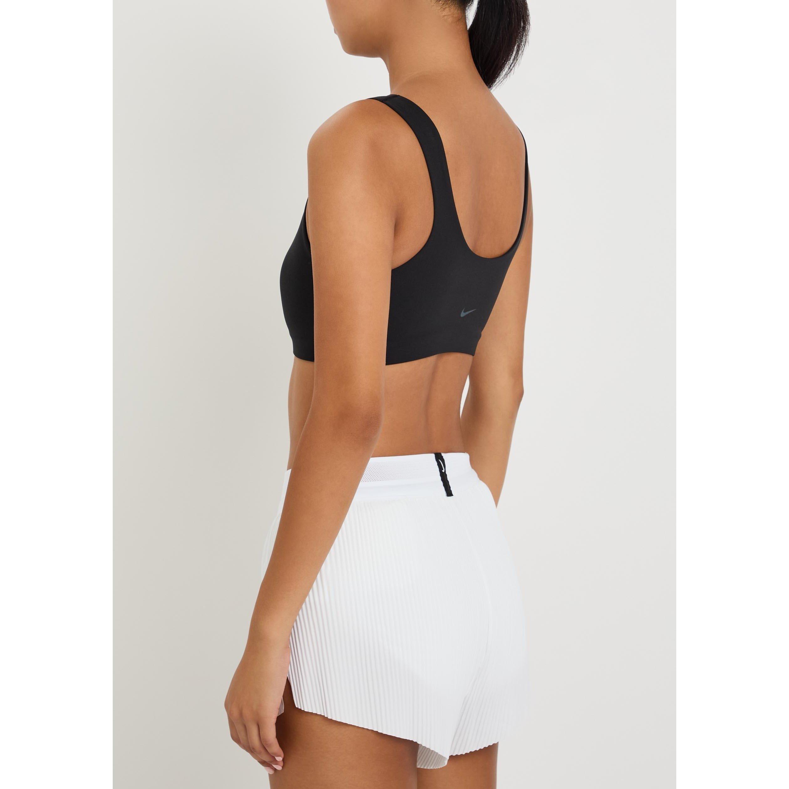 BLACK GREY - Nike - B W NK DF ZENVY BRA CS SSNL - 3