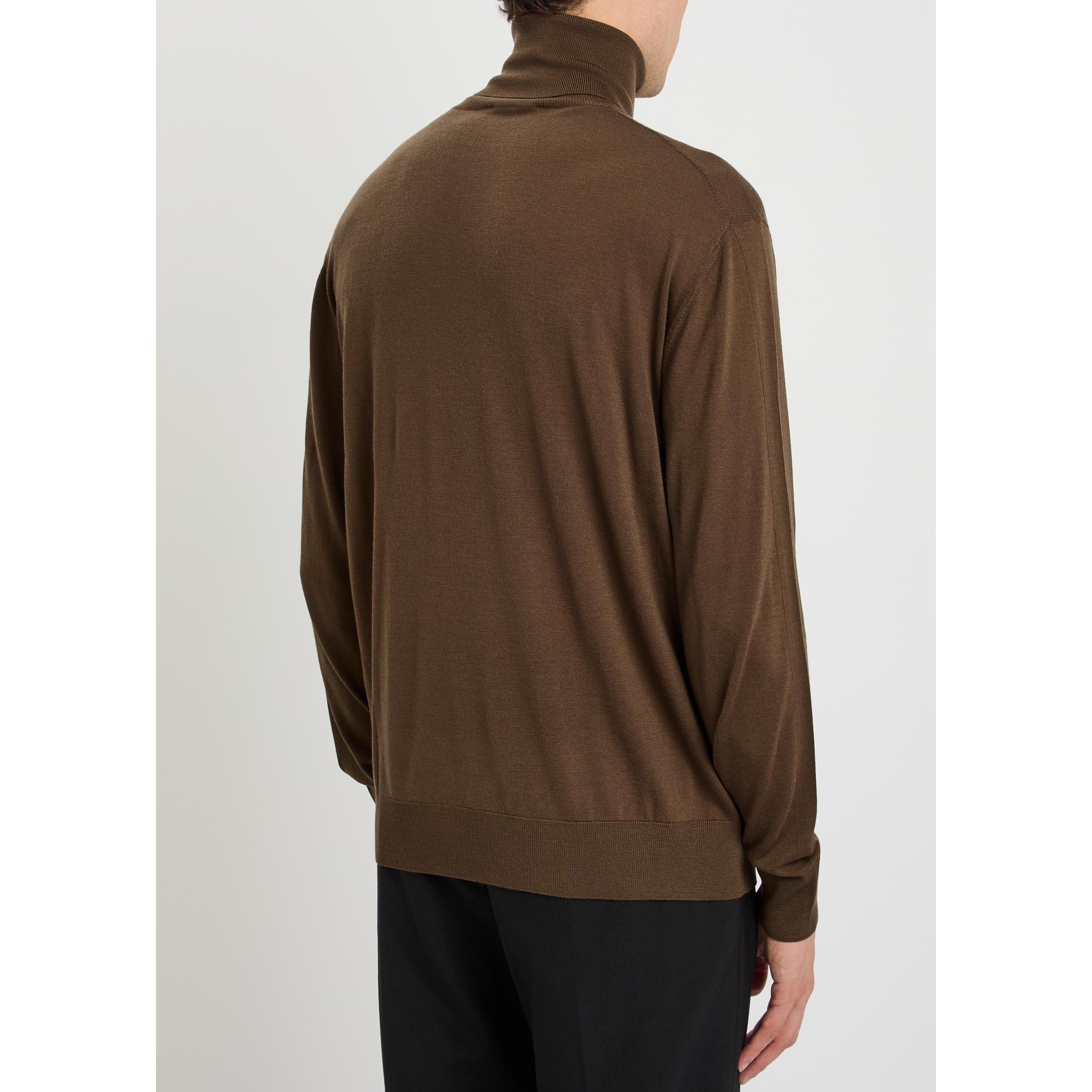 BROWN LIGHT - Tom Ford - TF ultrafine merino wool roll - 3