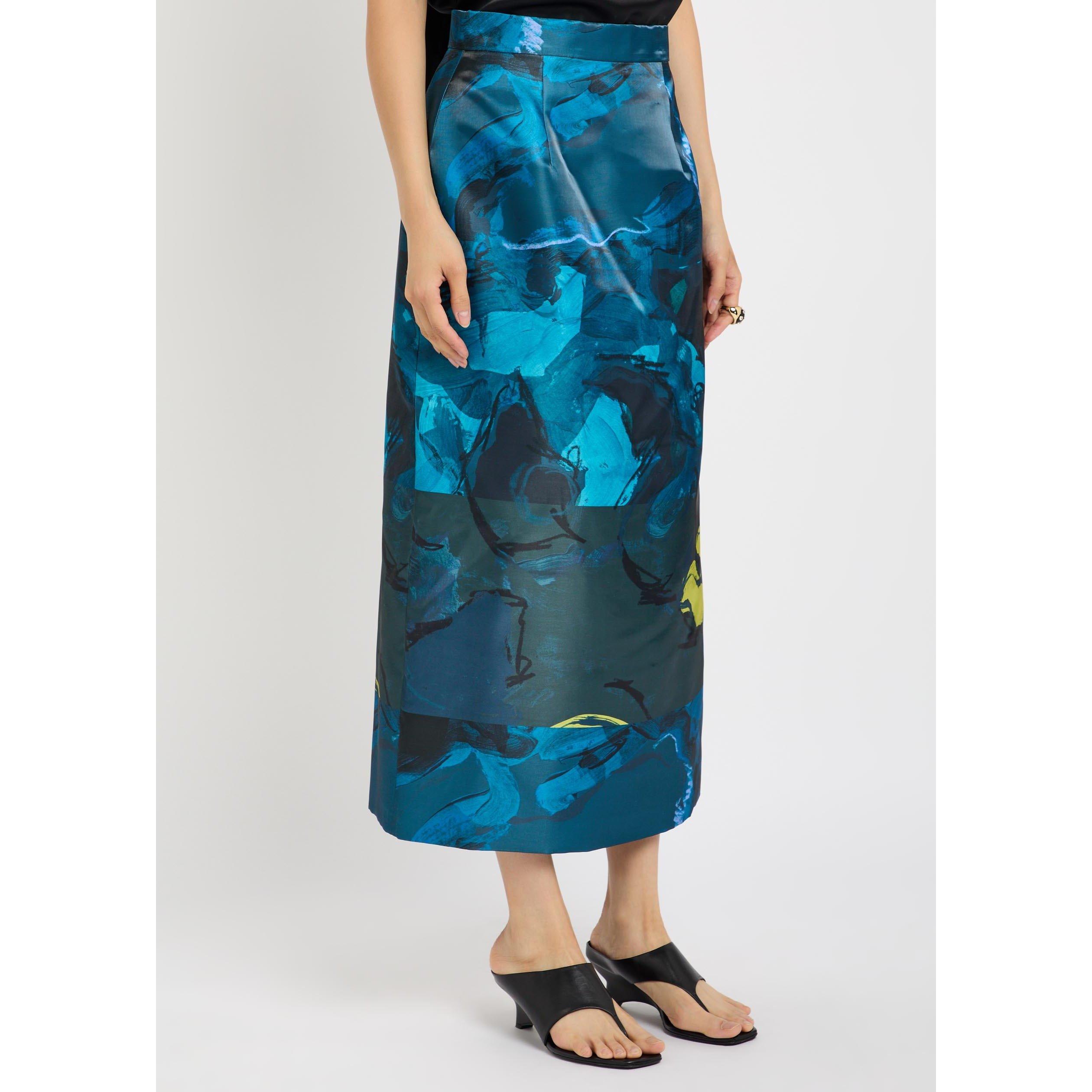 GREEN AND OTHER - Roksanda Ilincic - Women's Irma Midi Skirt - 2