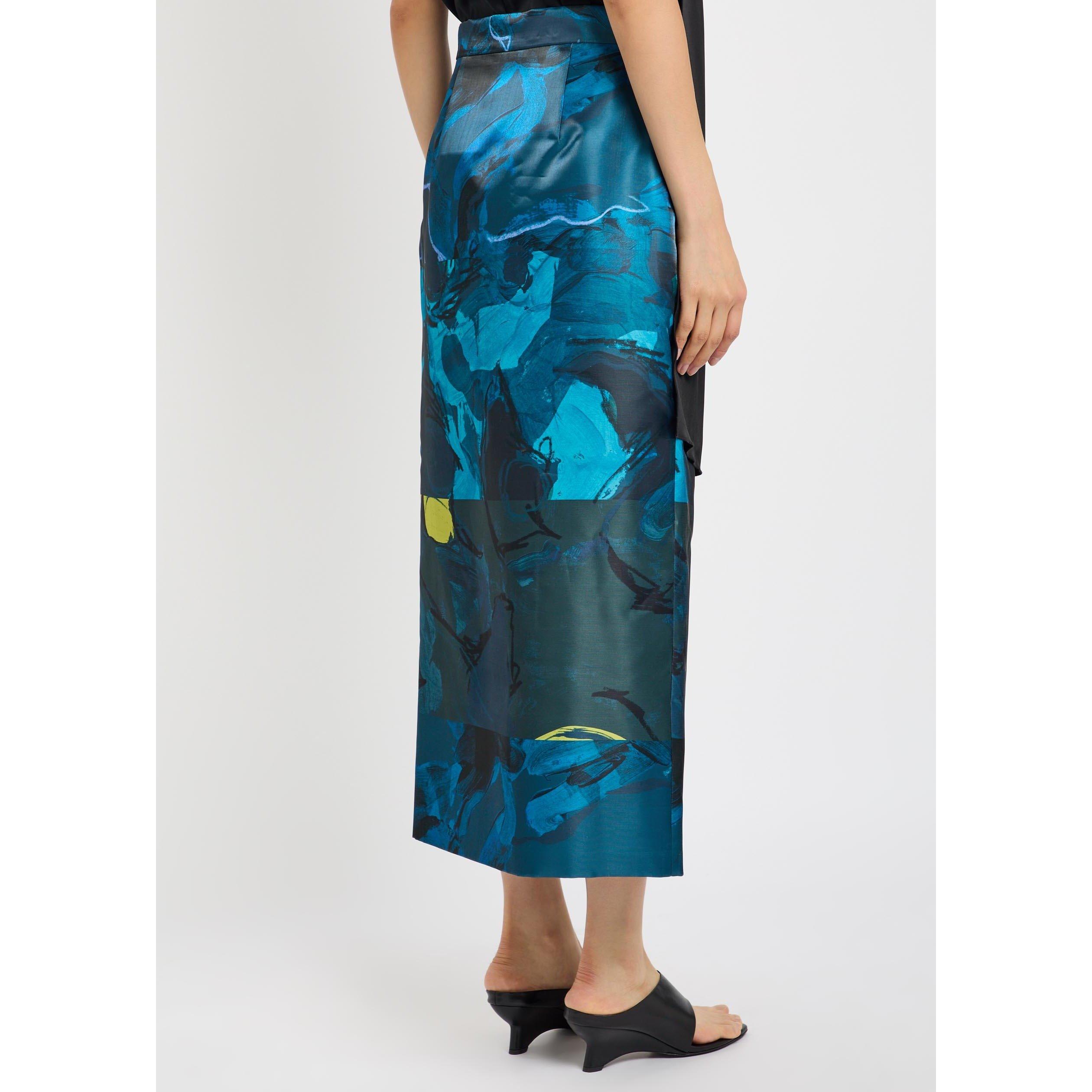 GREEN AND OTHER - Roksanda Ilincic - Women's Irma Midi Skirt - 3