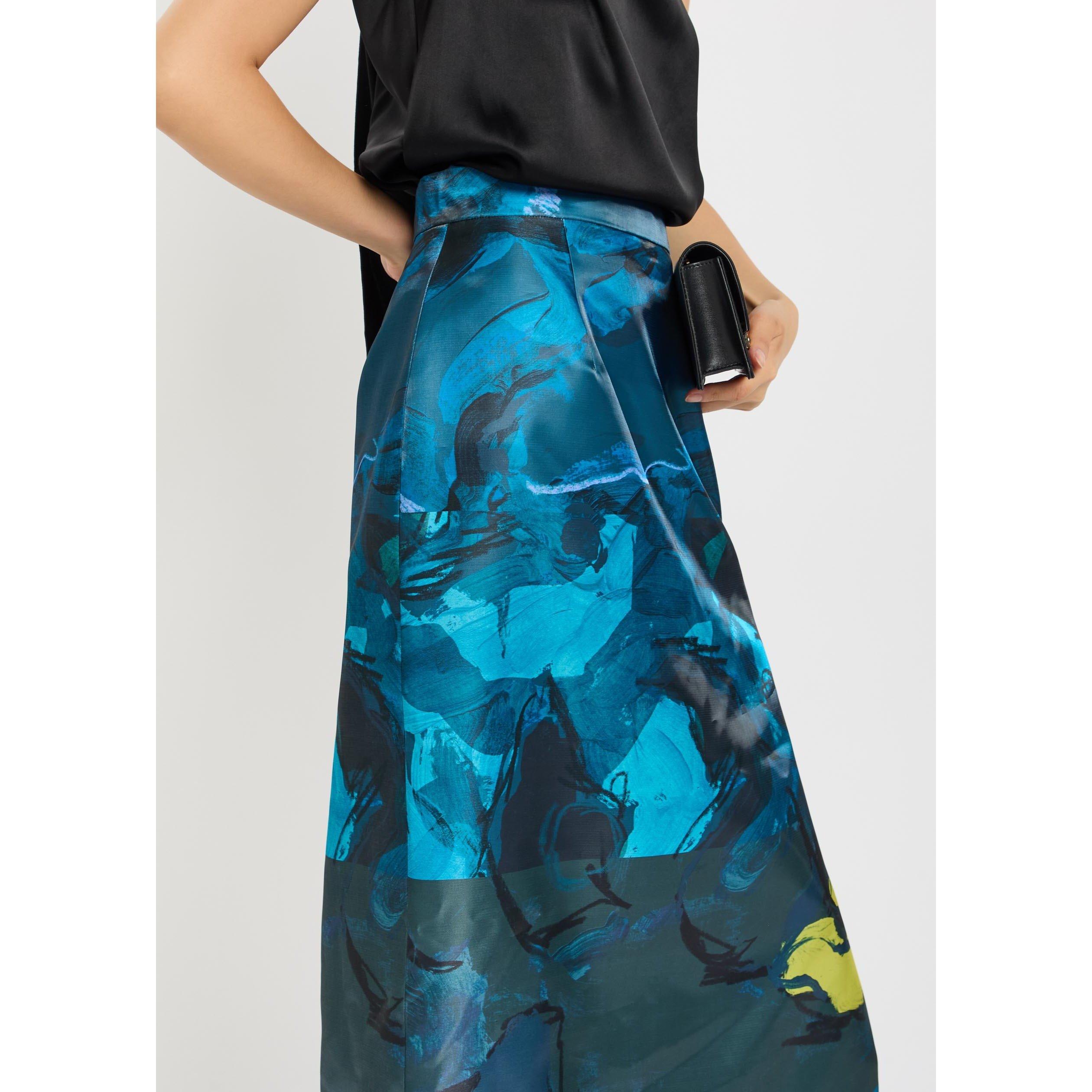 GREEN AND OTHER - Roksanda Ilincic - Women's Irma Midi Skirt - 4