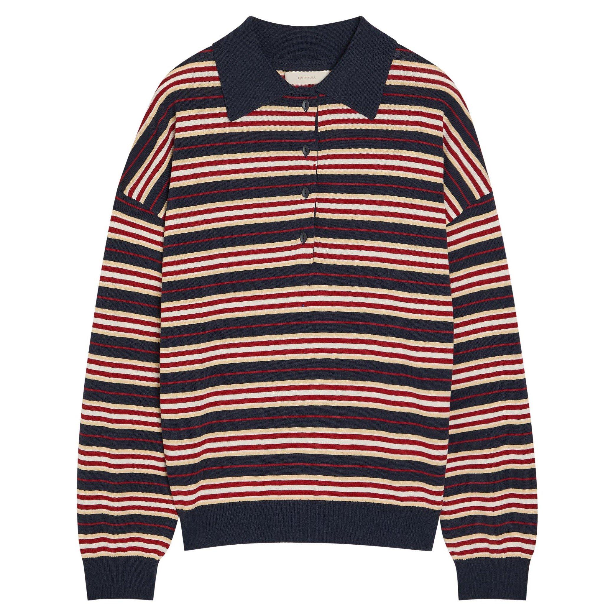 Faithfull The Brand HARLOW OVERSIZED POLO