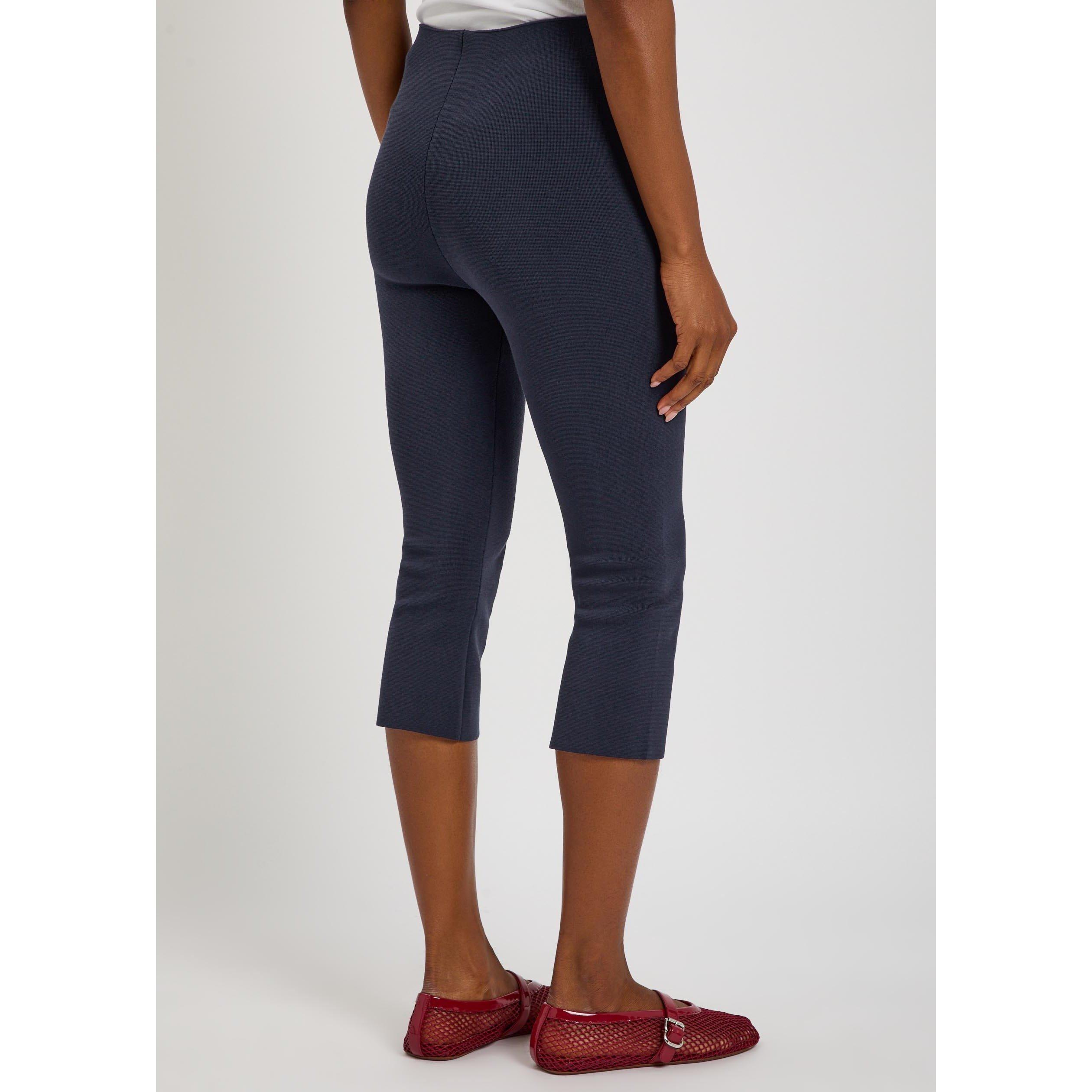 NAVY - Faithfull The Brand - Women's Leandra Cotton Slim-Fit Capri - 3