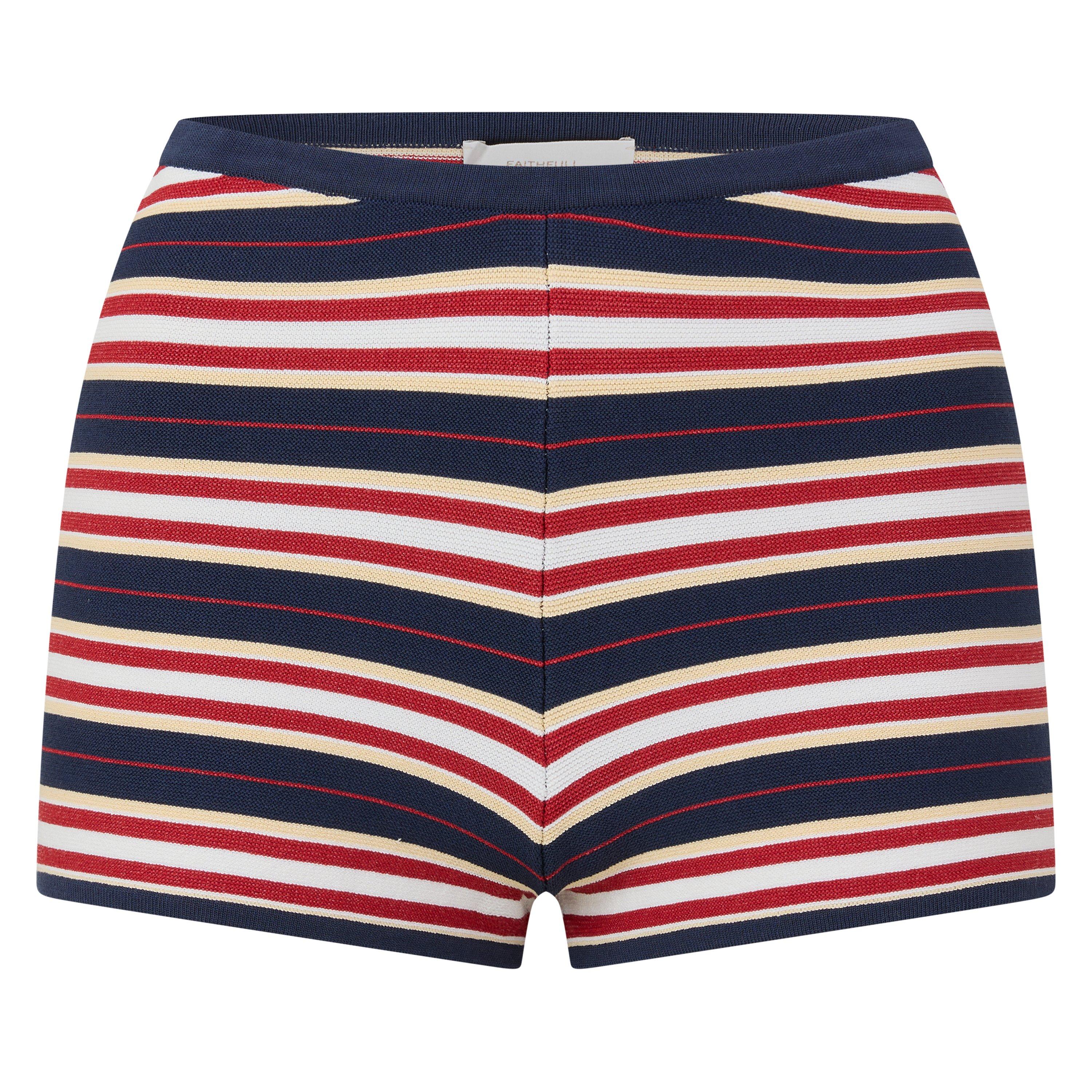 NAVY AND OTHER - Faithfull The Brand - PLAYA MINI SHORT - 1