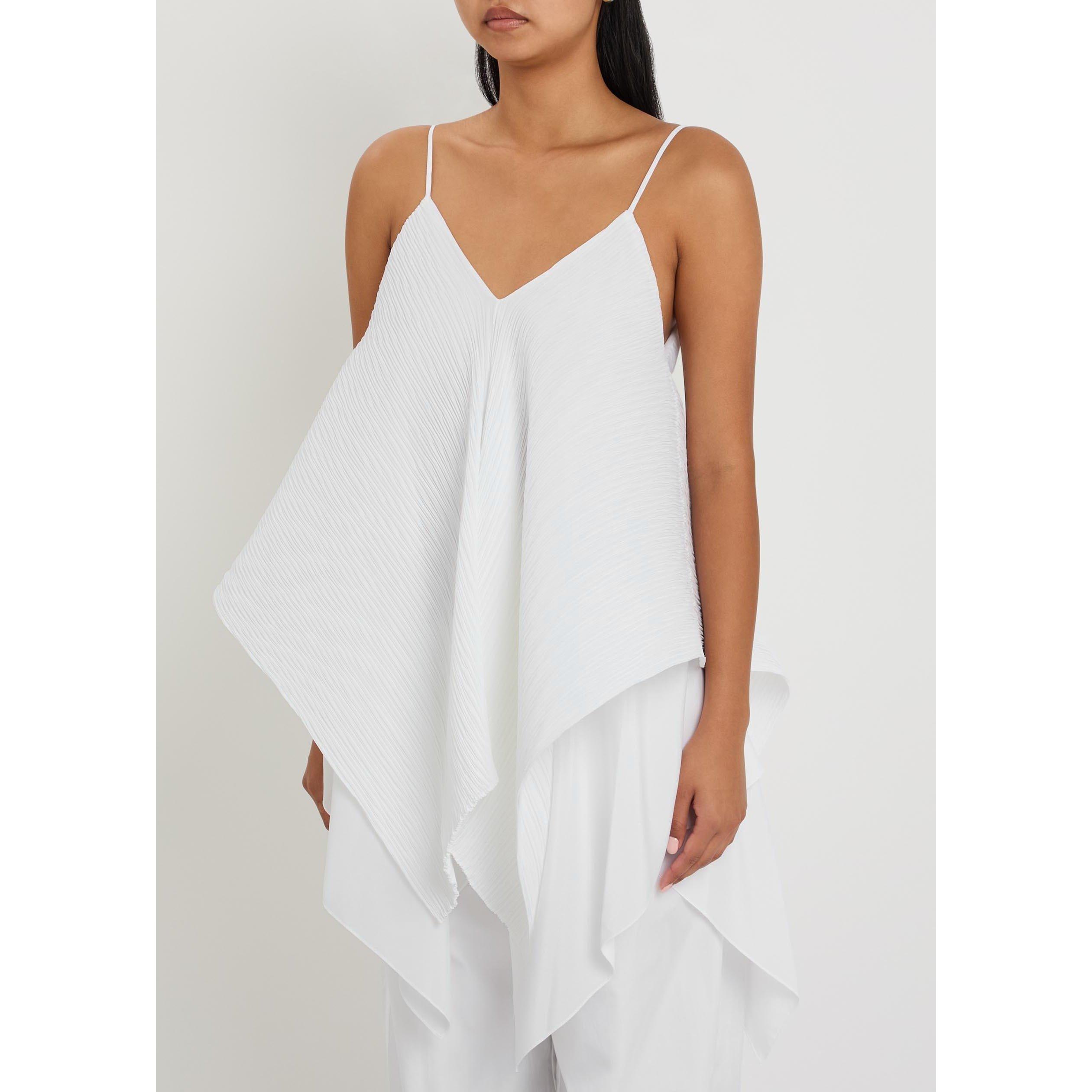 WHITE - JW Anderson - Women's Pleated Top - 2
