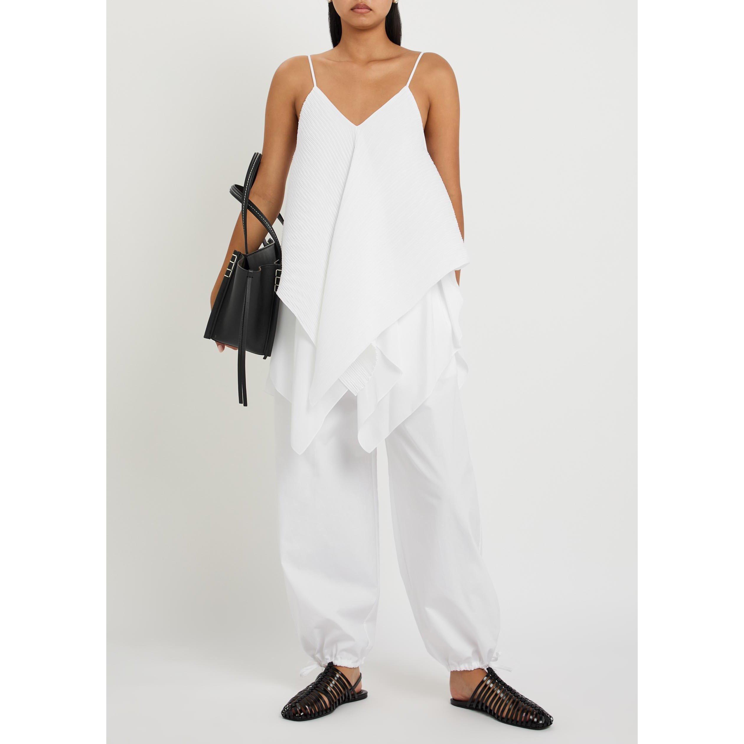 WHITE - JW Anderson - Women's Pleated Top - 5