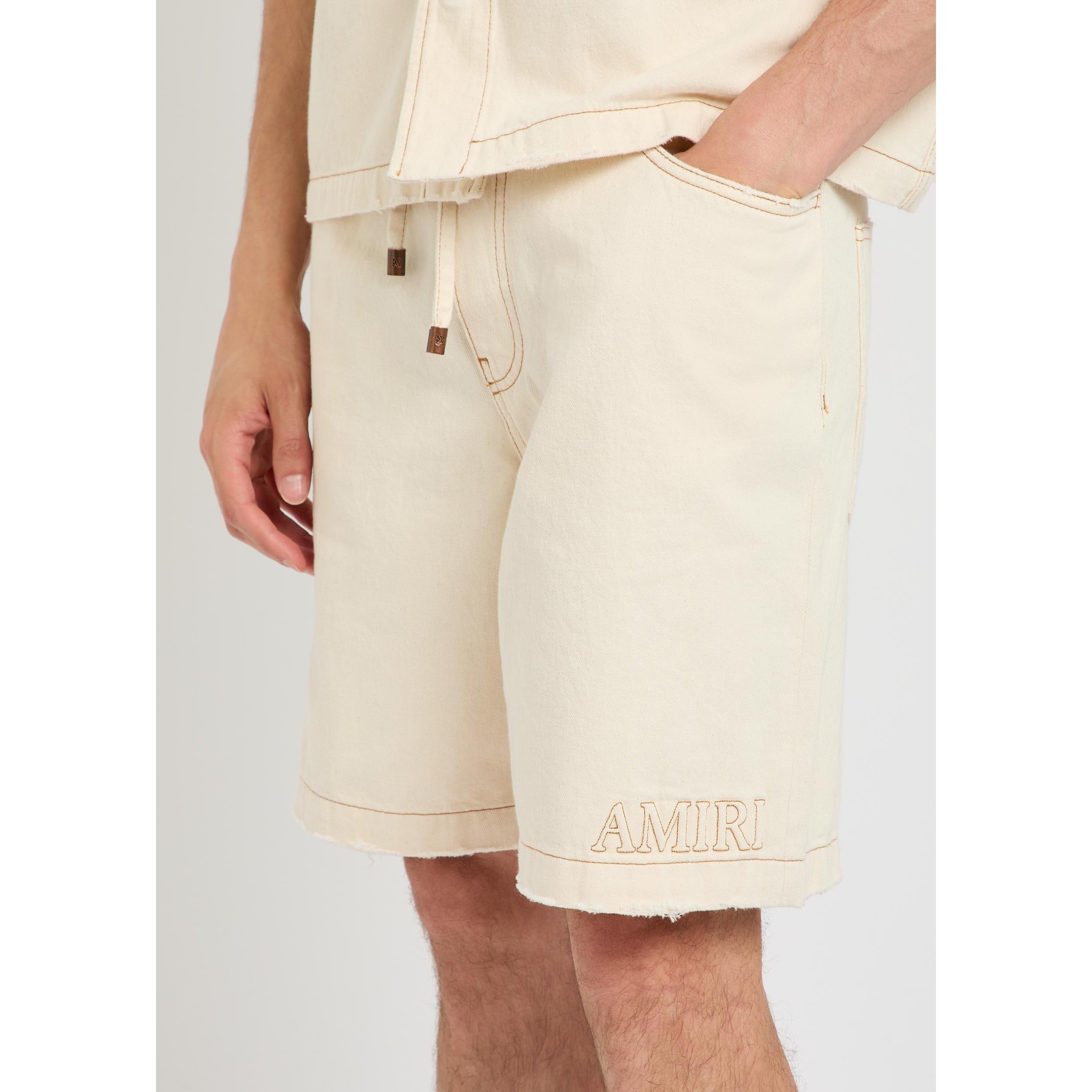 ECRU - Amiri - AMIRI DENIM SHORTS - 4