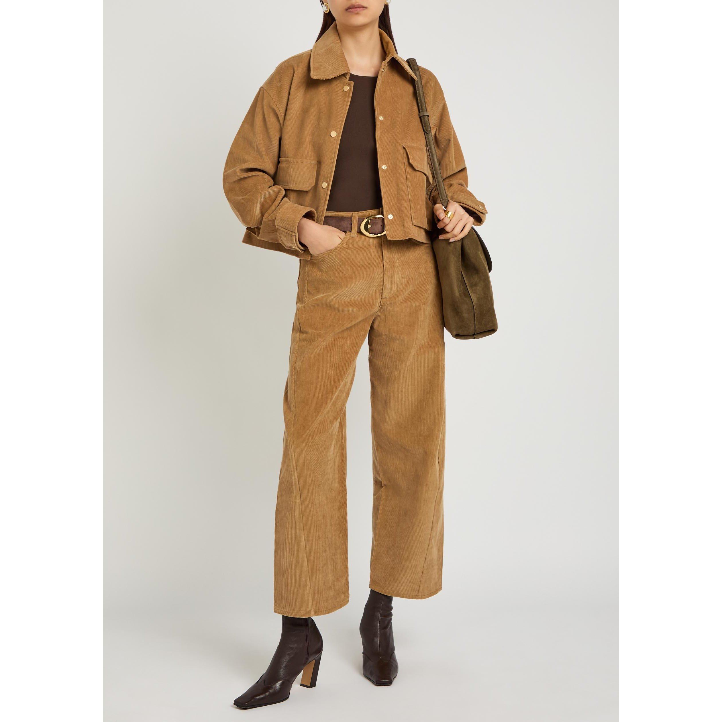 CARAMEL - Maria McManus - CRESCENT LEG JEAN IN CARAMEL - 5