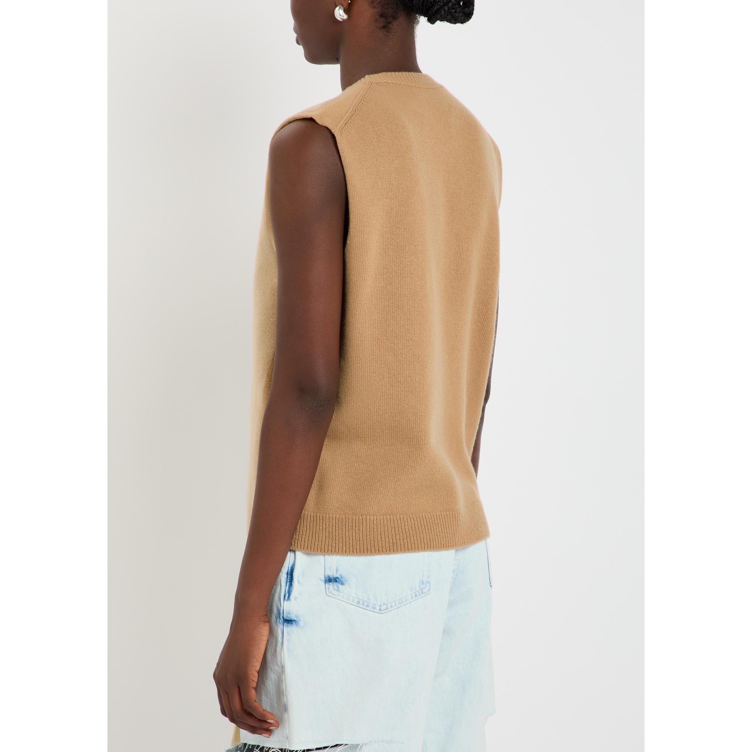 CREAM AND OTHER - Maison Margiela - FUSE KNIT VEST - 3