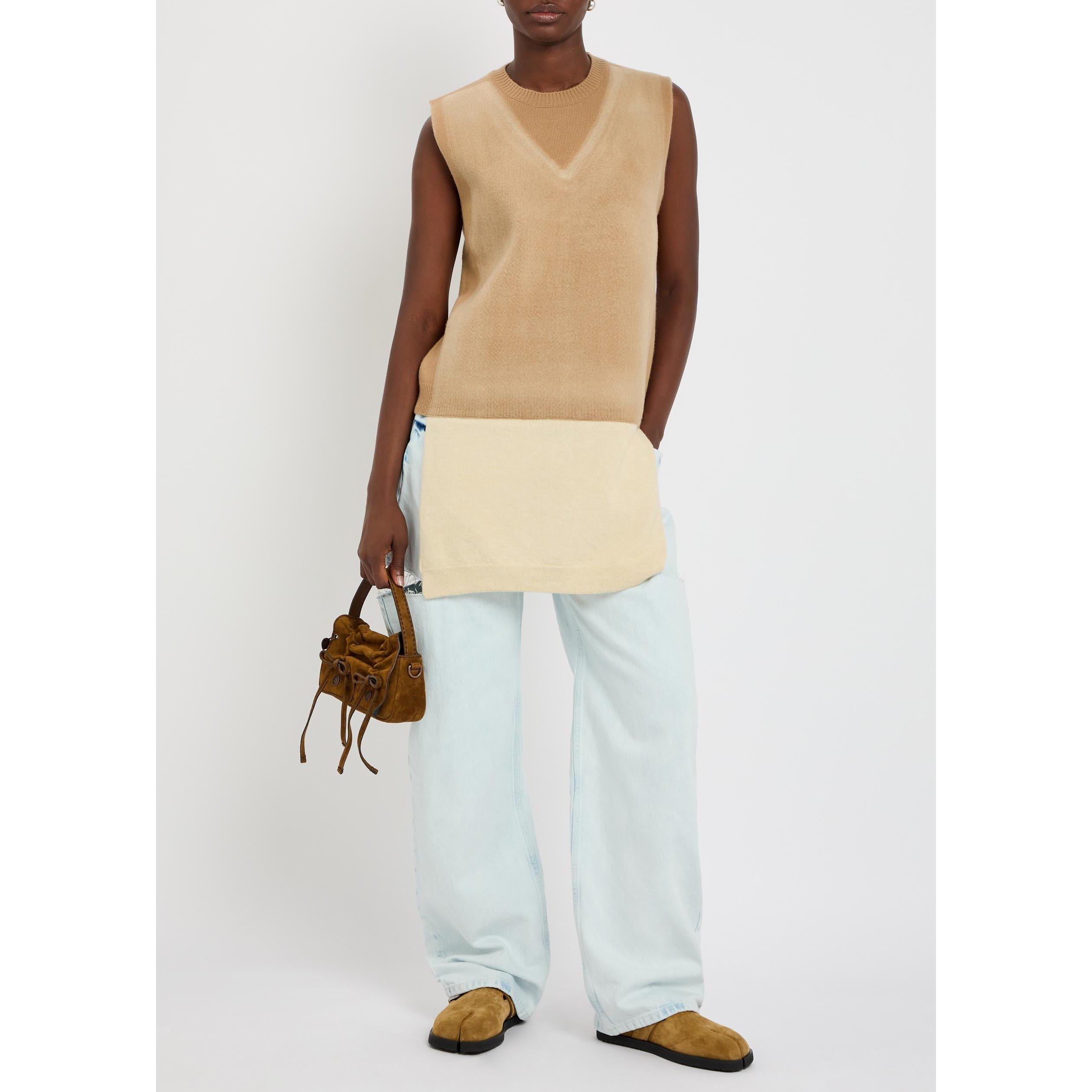 CREAM AND OTHER - Maison Margiela - FUSE KNIT VEST - 5