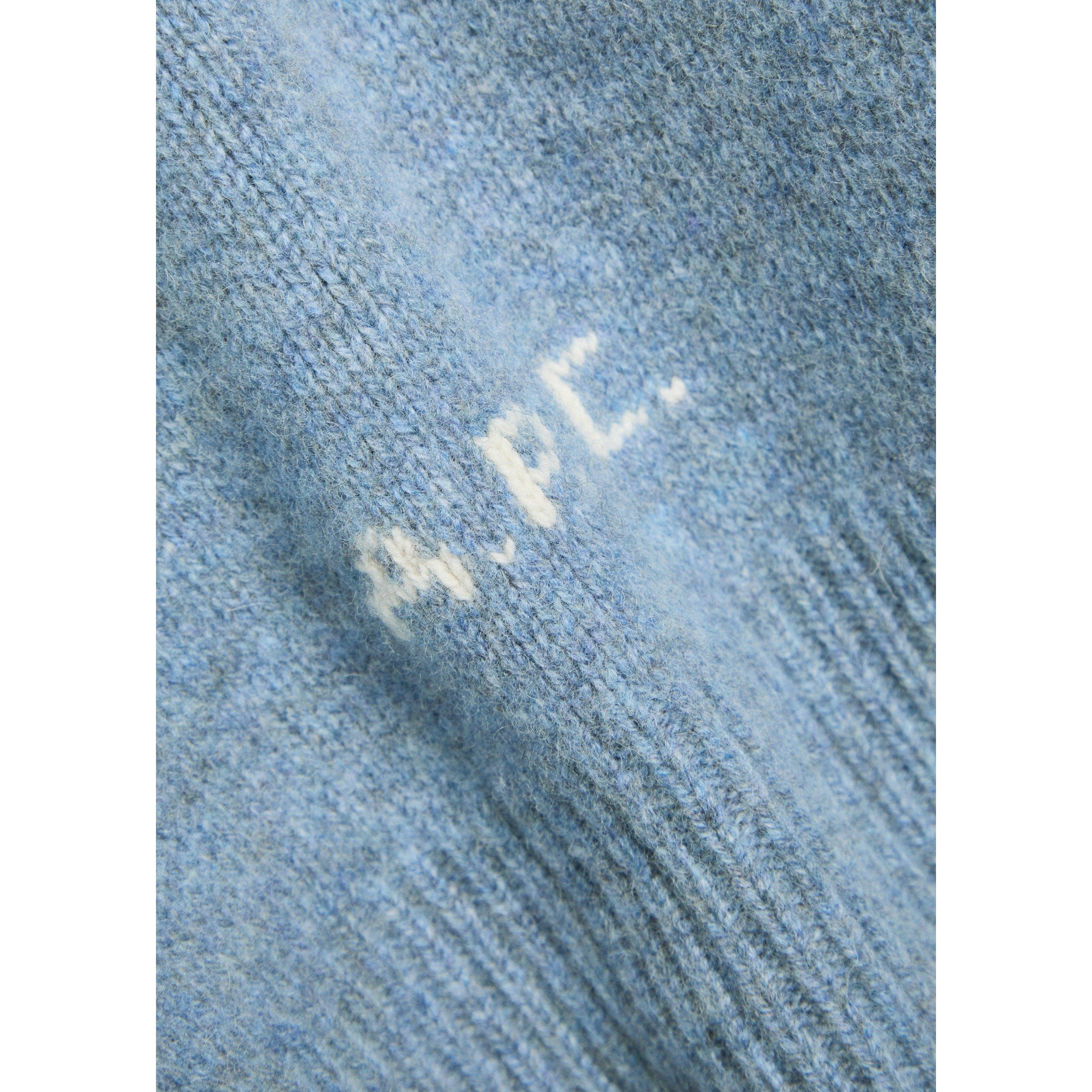 BLUE - APC - APC KNIT CREW - 4