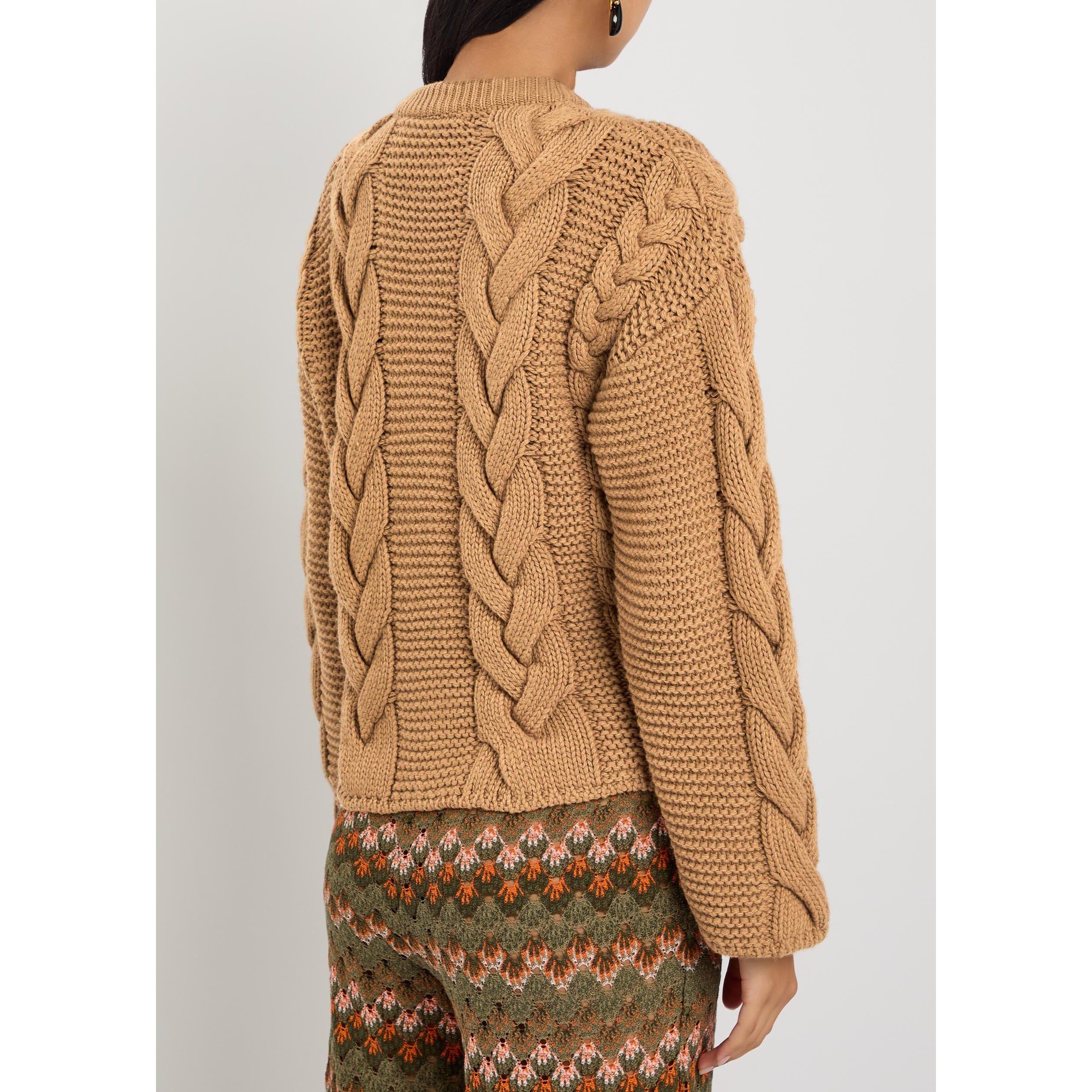 CAMEL - La DoubleJ - PORTRAIT CARDIGAN - 3
